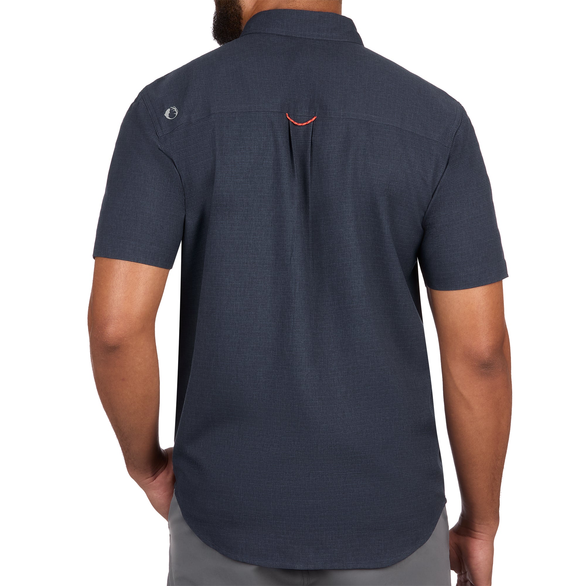 Gradient Stripe Short Sleeve Guide Shirt