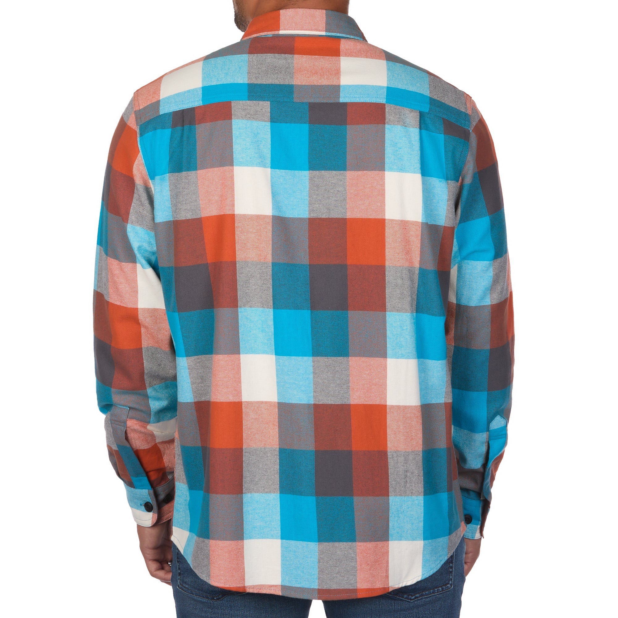 Heavyweight Flannel Shirt with Flap Pockets
