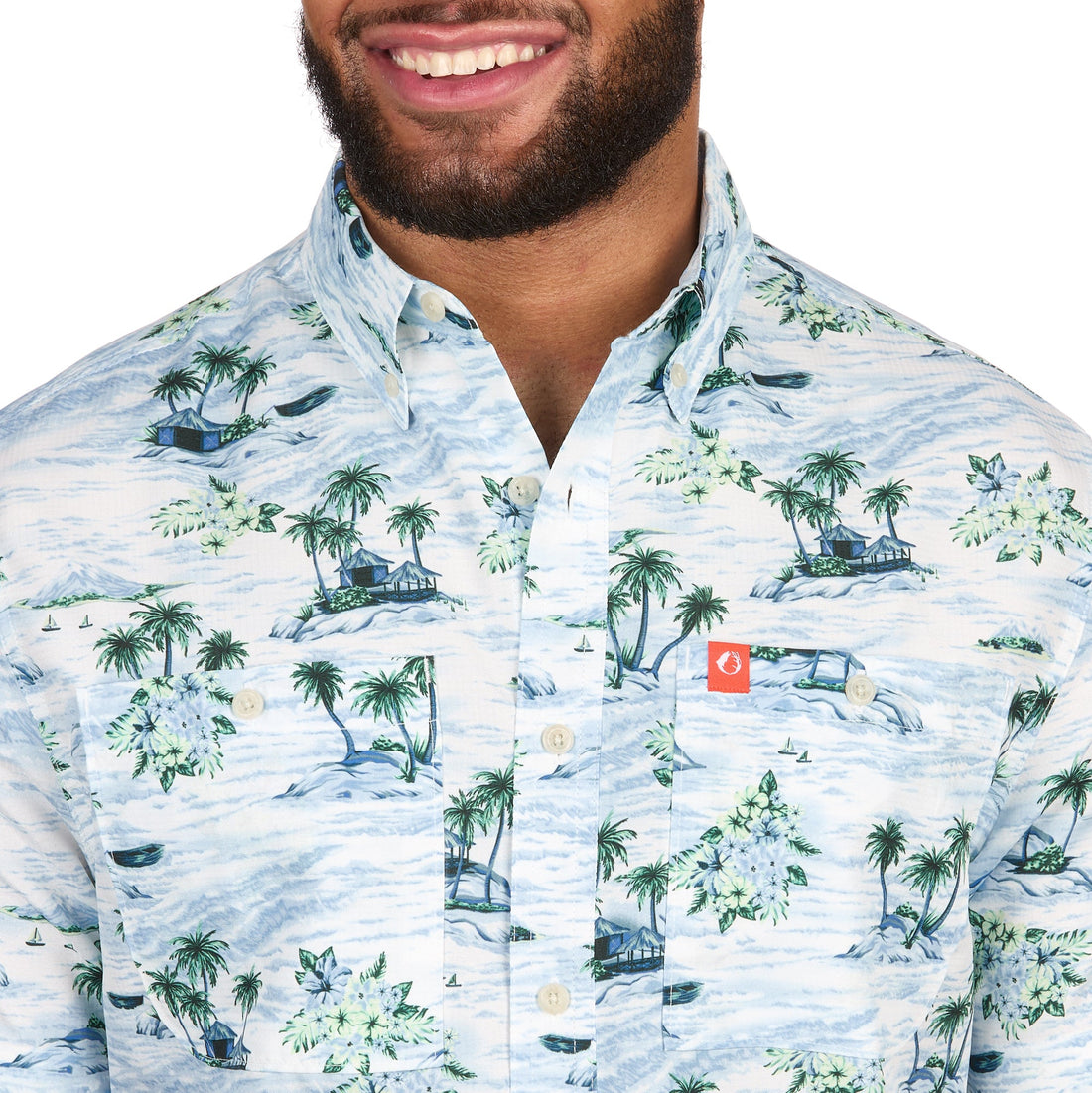 Printed Summer Guide Shirt