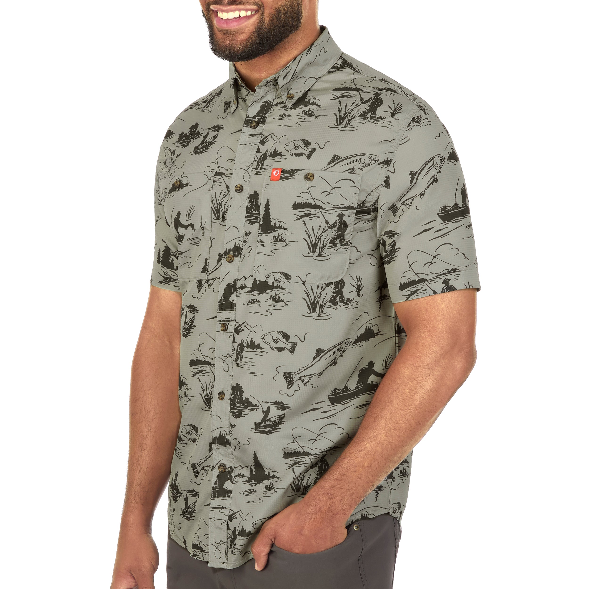 Printed Summer Guide Shirt