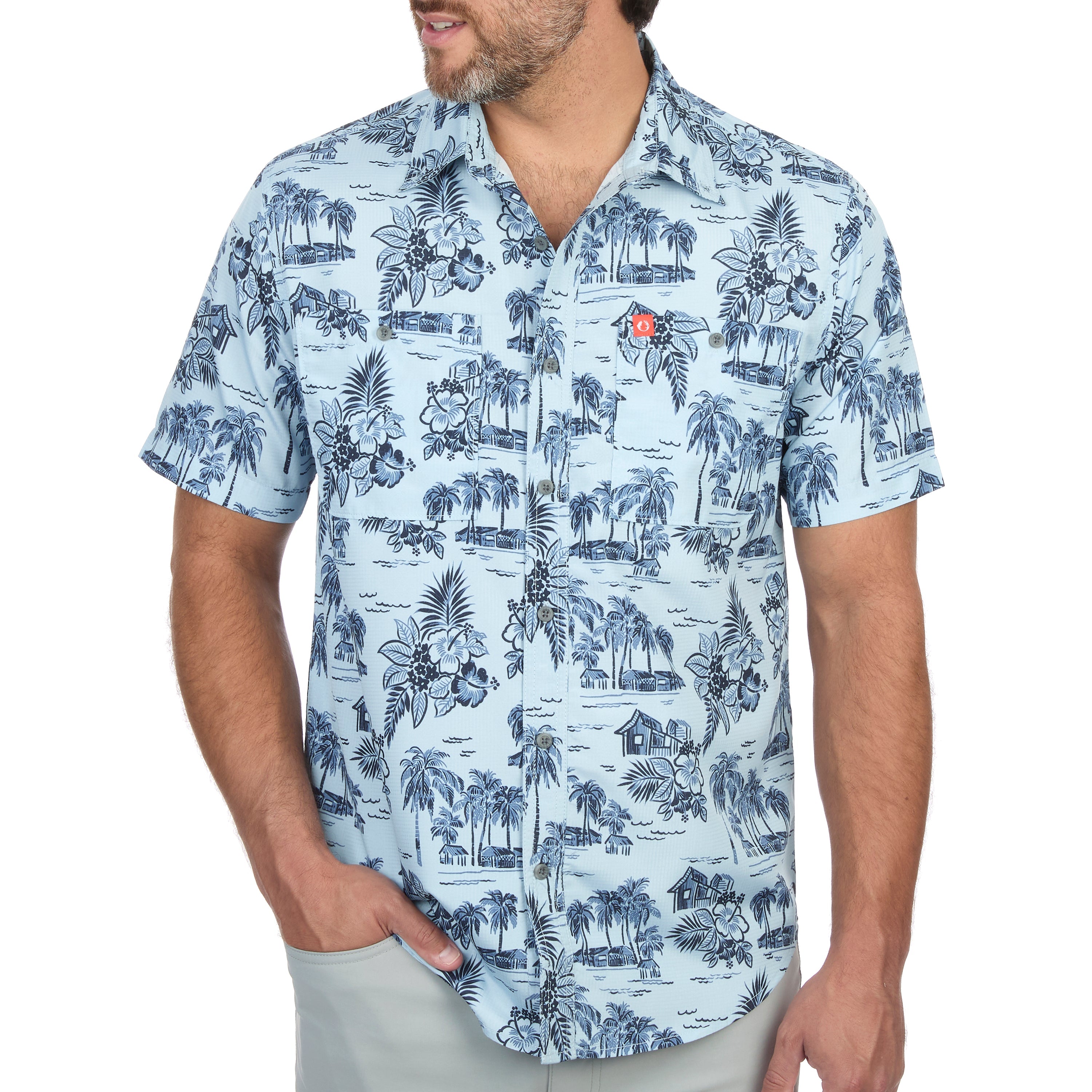 Printed Summer Guide Shirt
