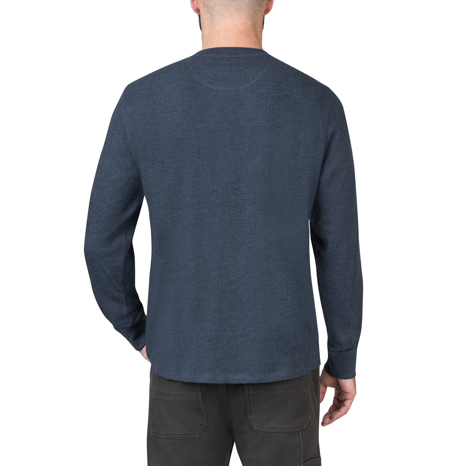 Waffle Henley Long Sleeve Shirt