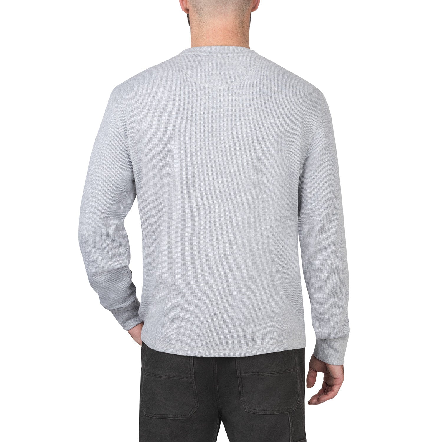 Waffle Henley Long Sleeve Shirt