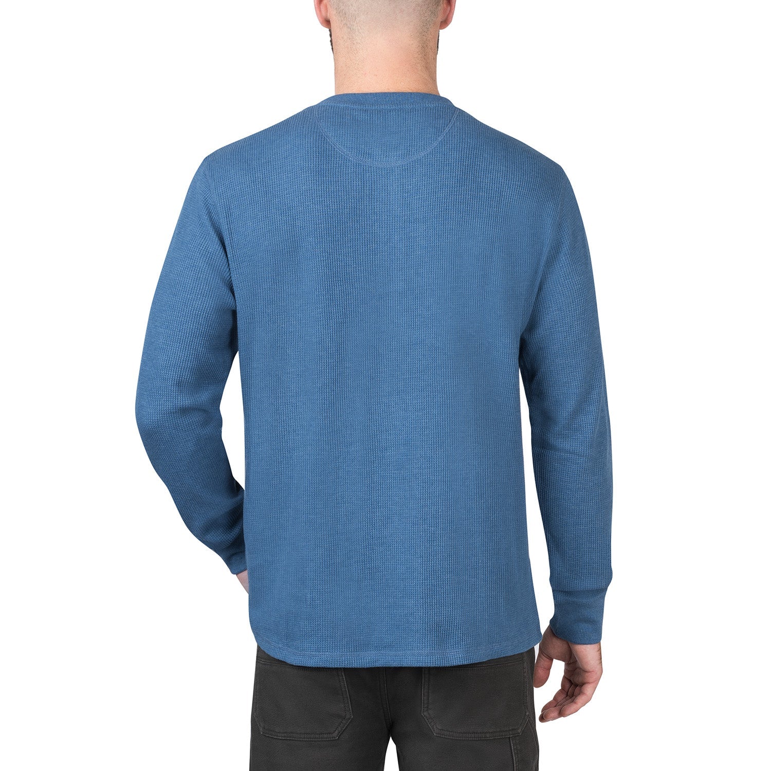 Waffle Henley Long Sleeve Shirt