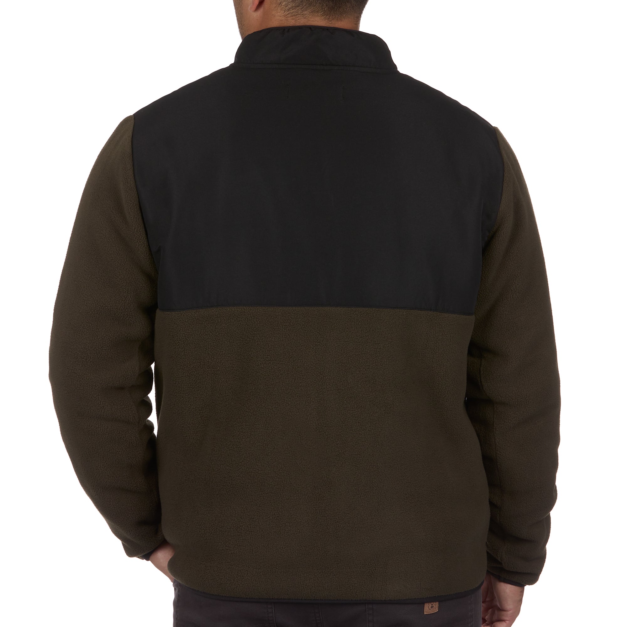 Sherpa Bonded Polar Fleece Full-Zip Jacket