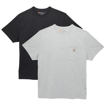 2-Pack Rugged Outdoor Workwear Pocket Tee