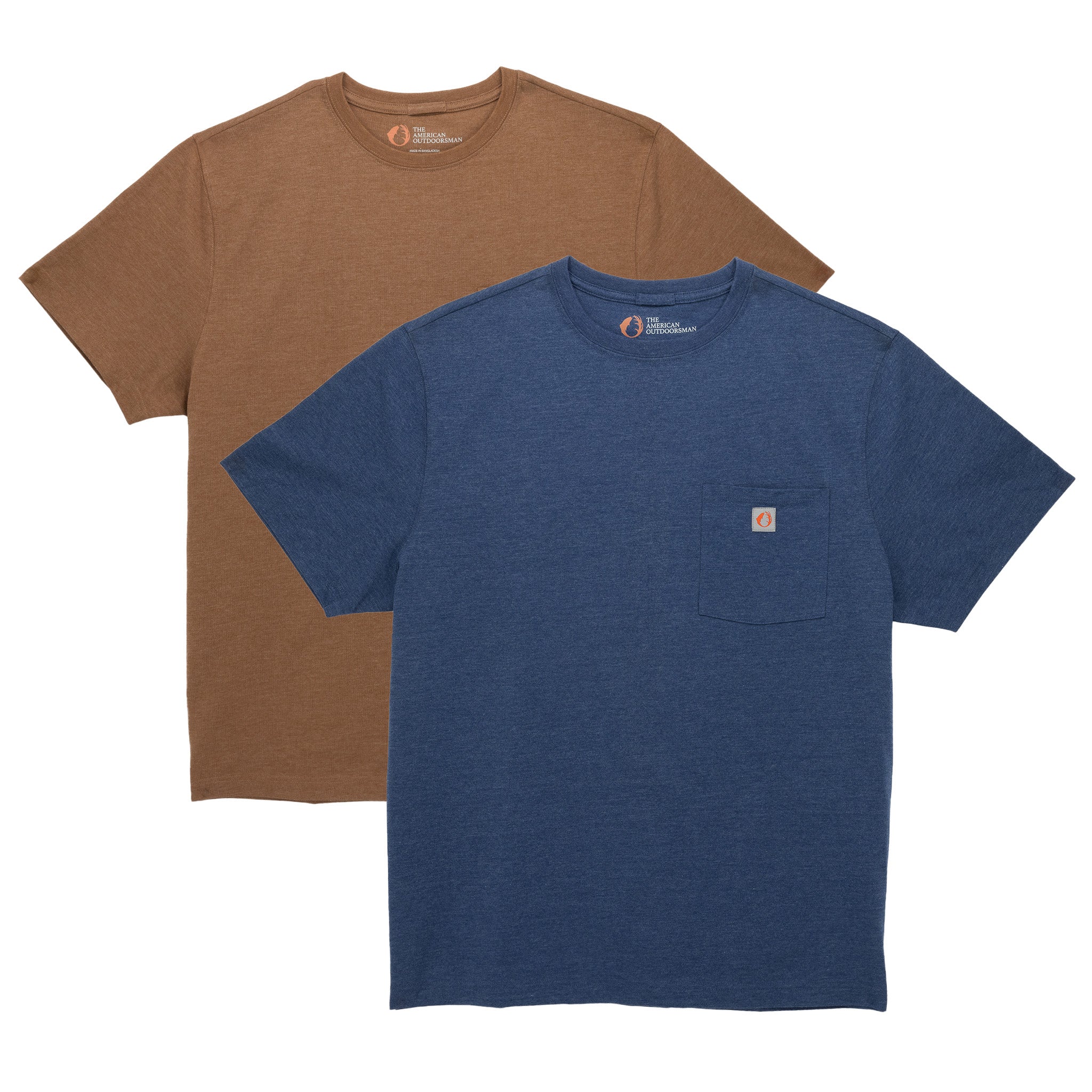 2-Pack Rugged Outdoor Workwear Pocket Tee