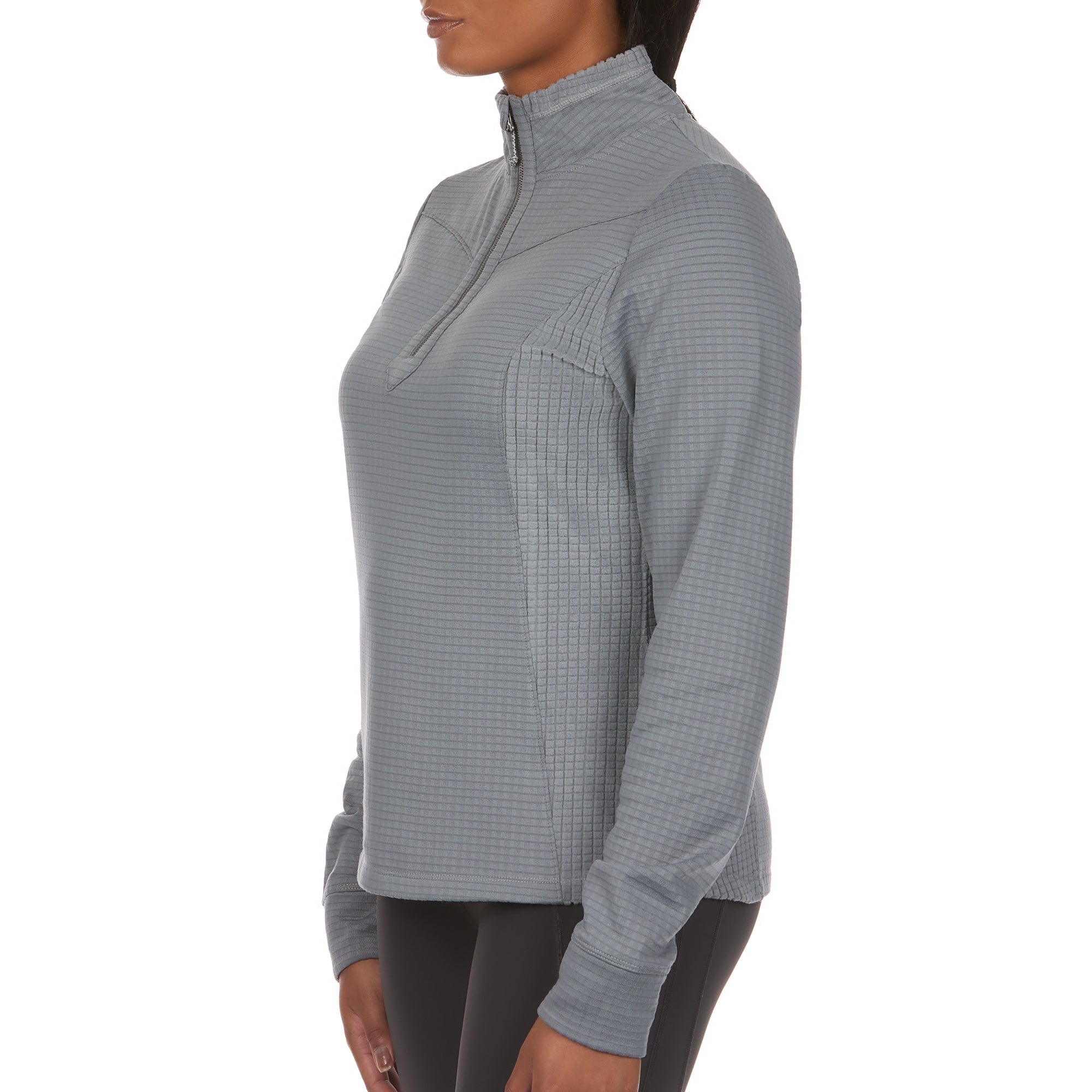 Women's Quarter-Zip Mock Neck Sweater