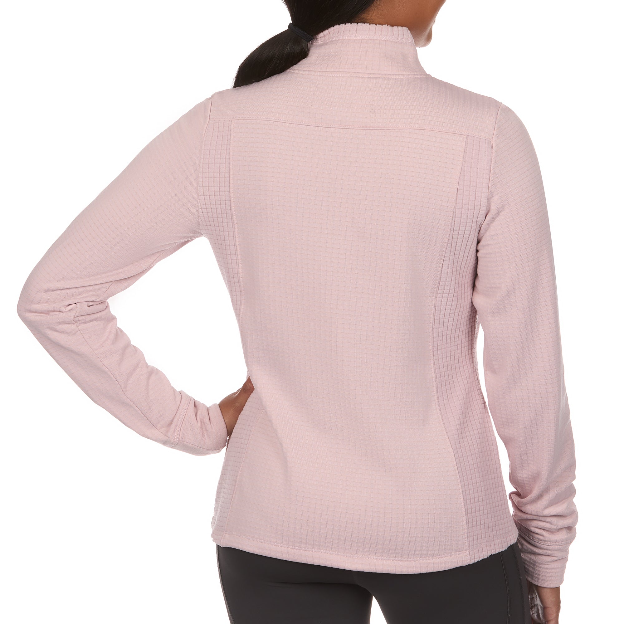 Women's Quarter-Zip Mock Neck Sweater