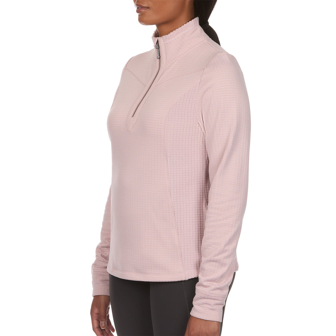Women's Quarter-Zip Mock Neck Sweater