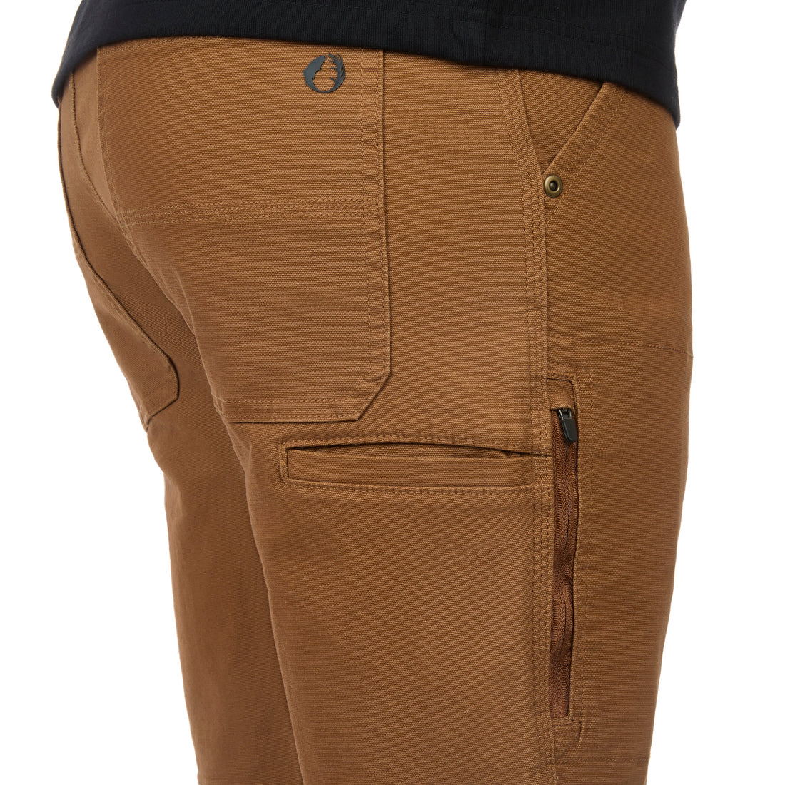 Stretch Cotton Canvas Shorts