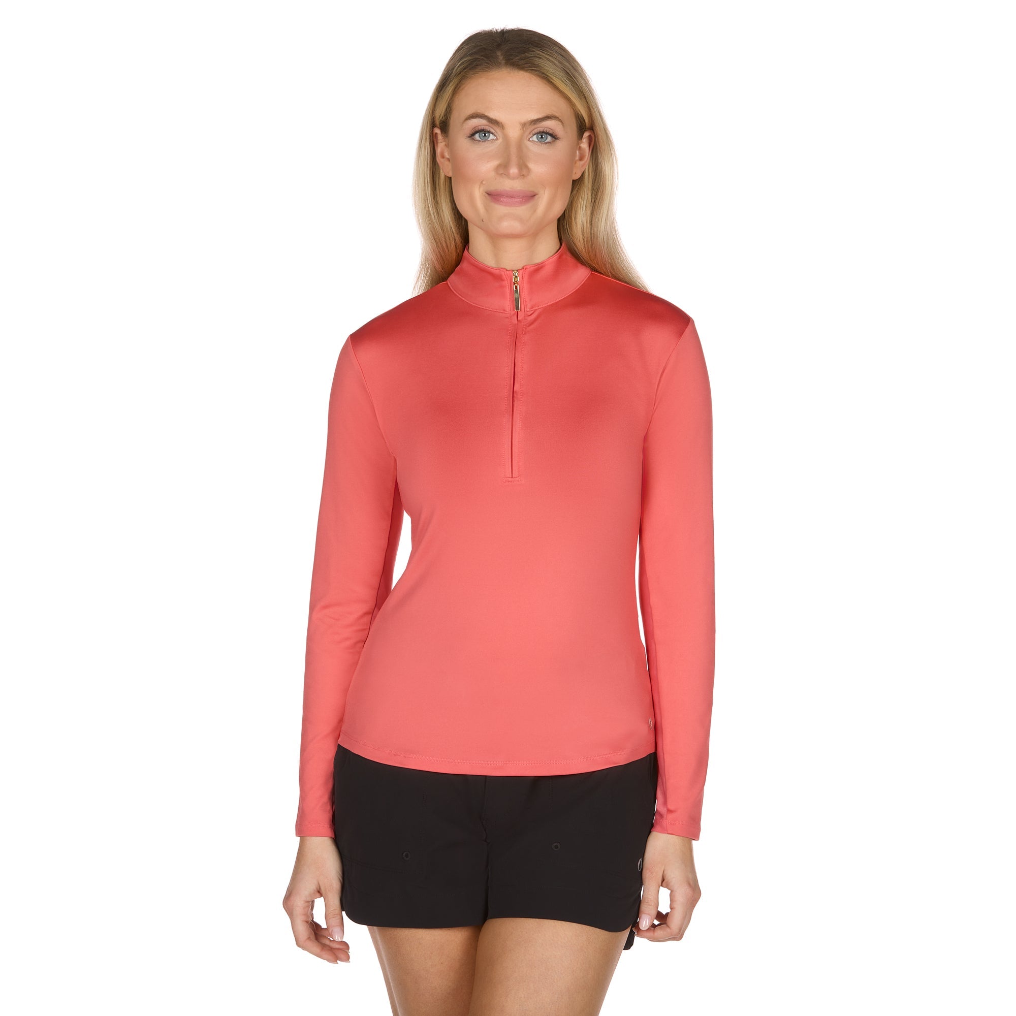 Women's Sun Protection Quarter-Zip Pullover