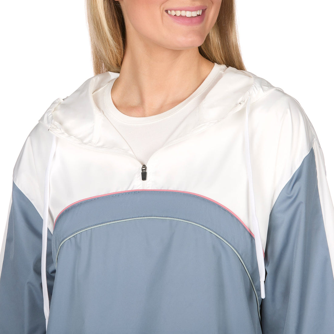 Women's Half-Zip Cropped Ultralight Windbreaker
