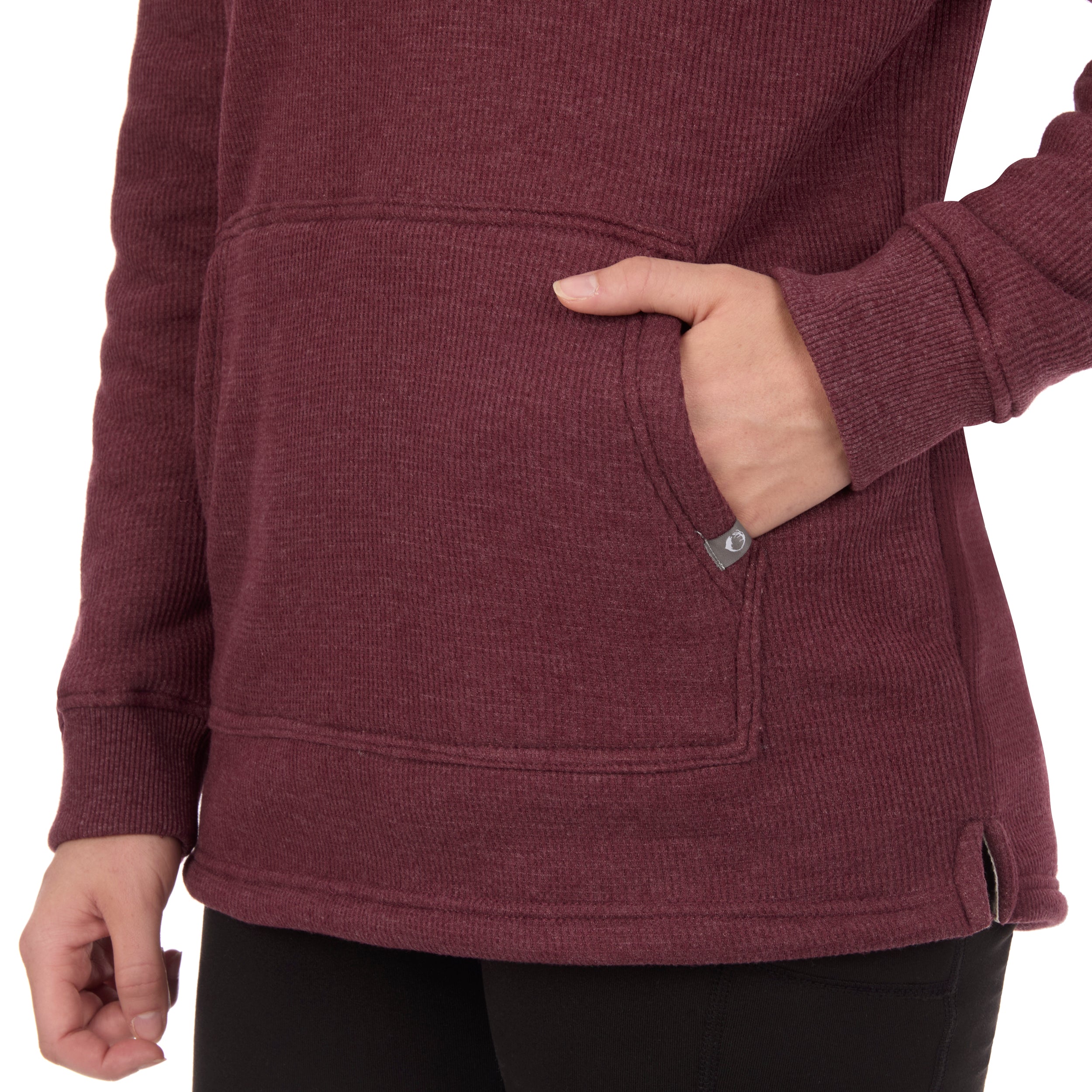 Women's Bonded Sherpa Lined Thermal Hoodie