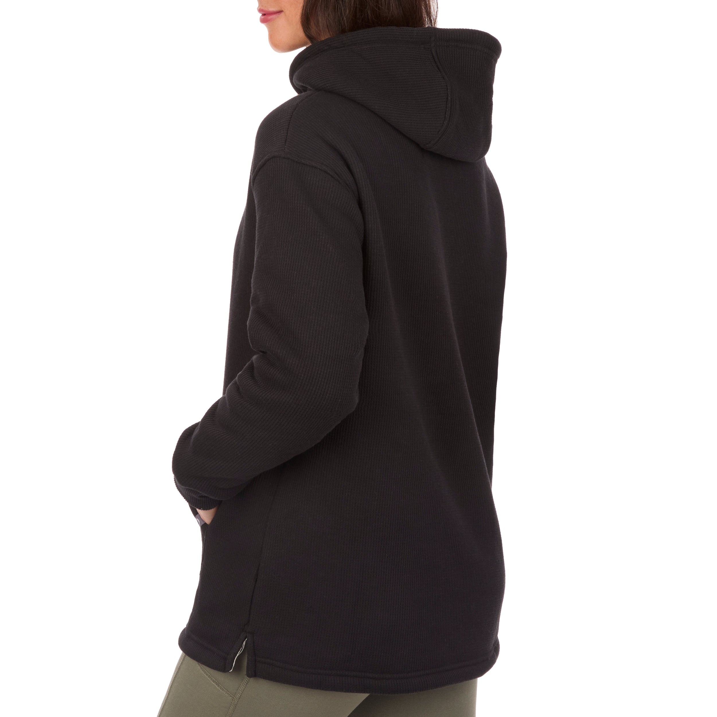 Women's Bonded Sherpa Lined Thermal Hoodie