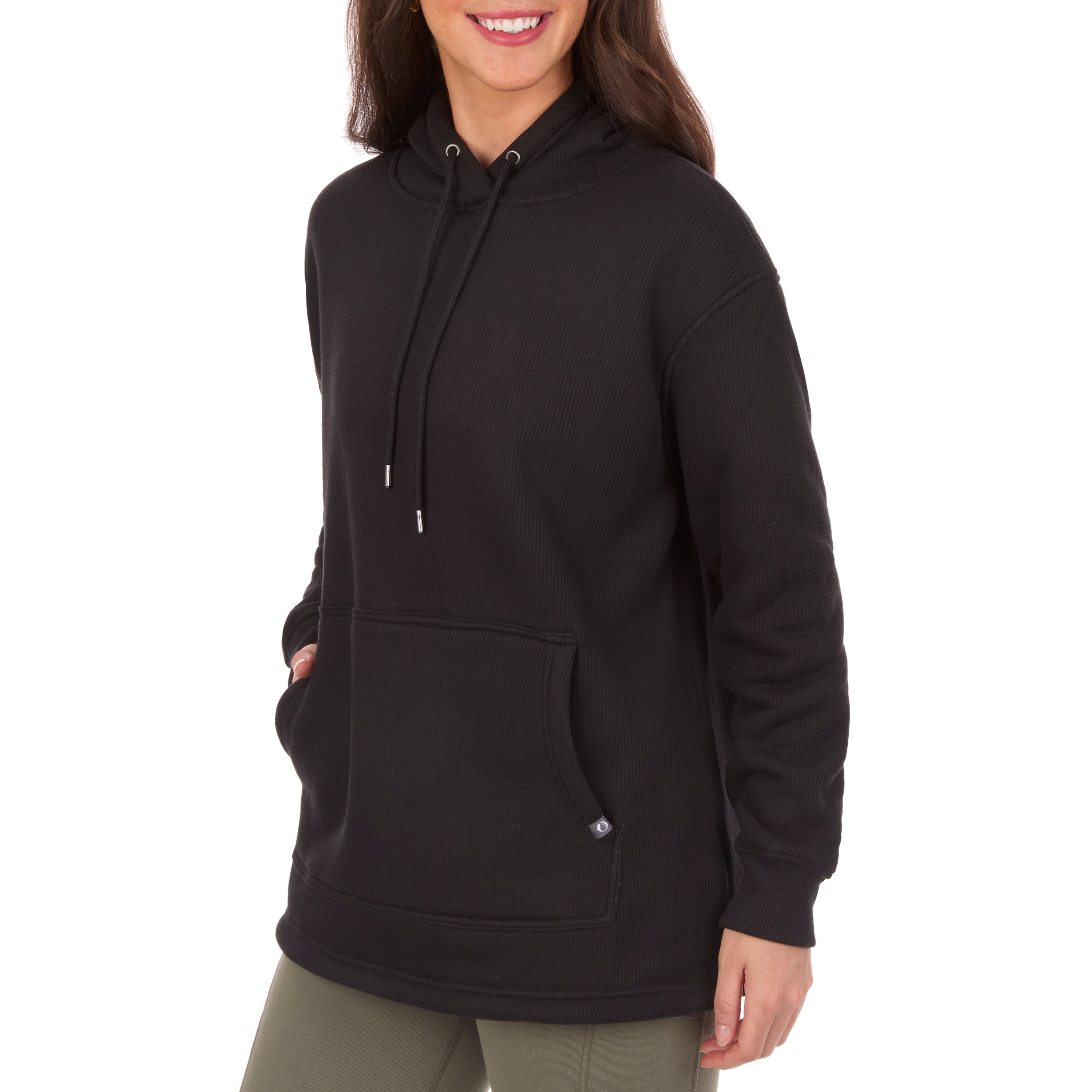 Women's Bonded Sherpa Lined Thermal Hoodie