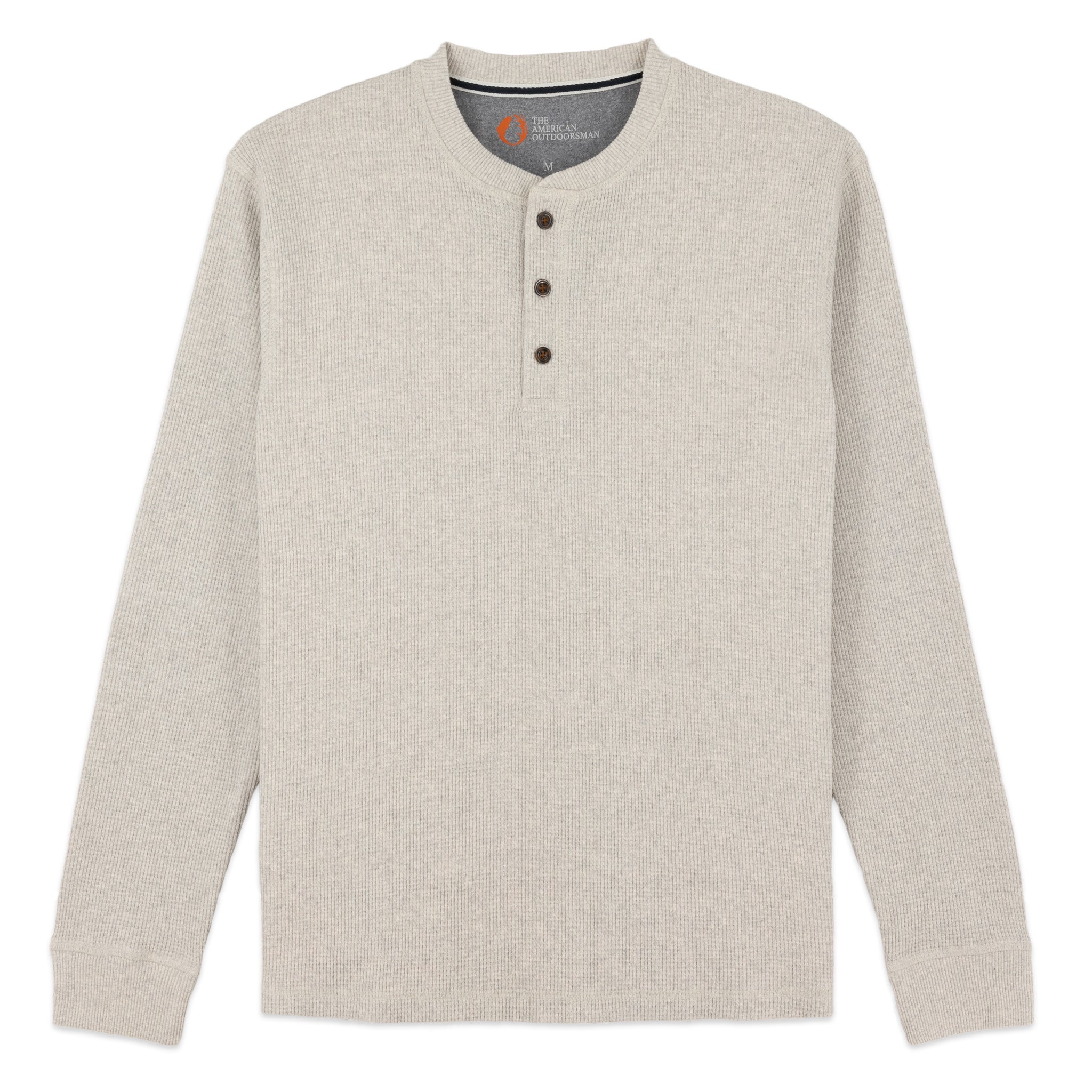 Waffle Henley Long Sleeve Shirt