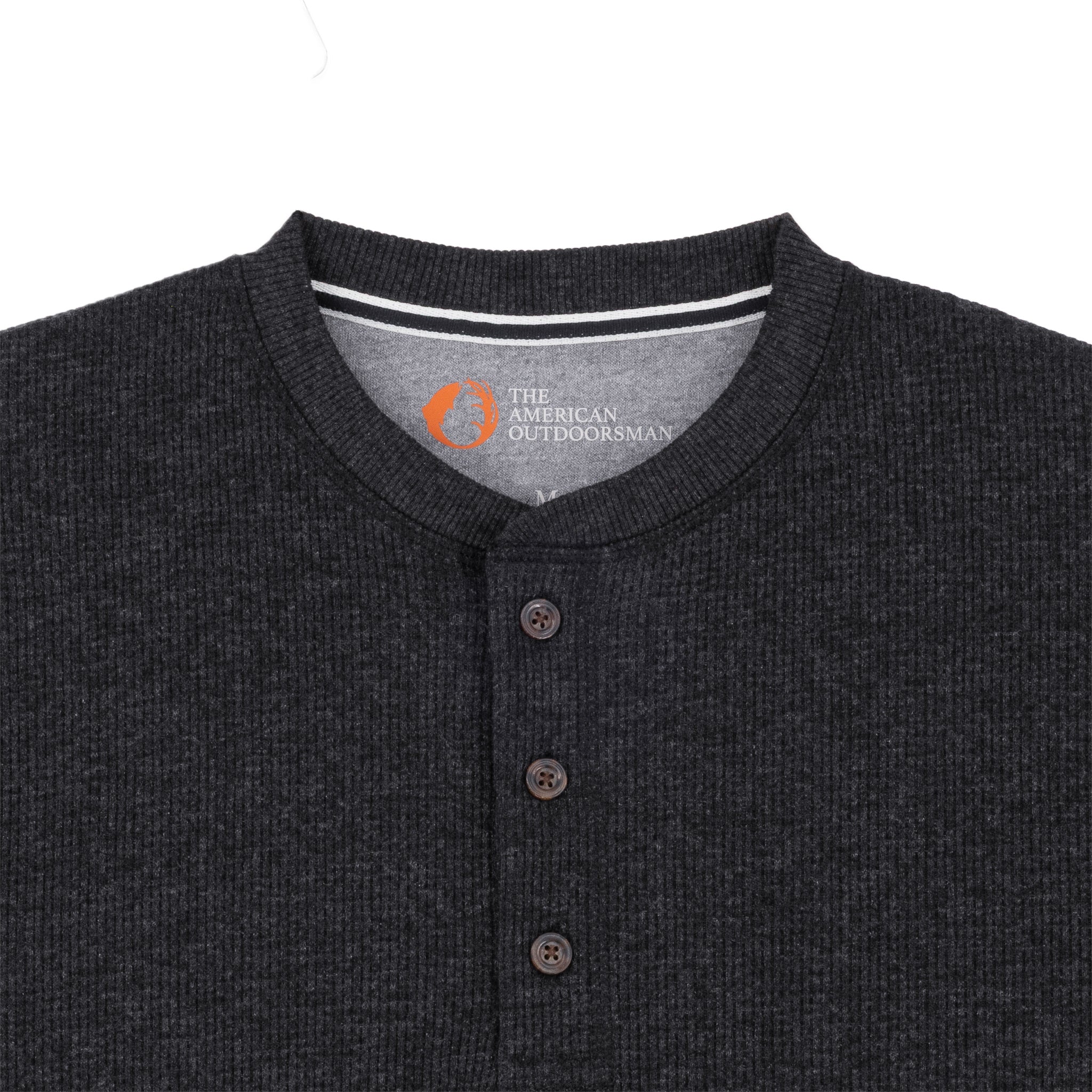 Waffle Henley Long Sleeve Shirt