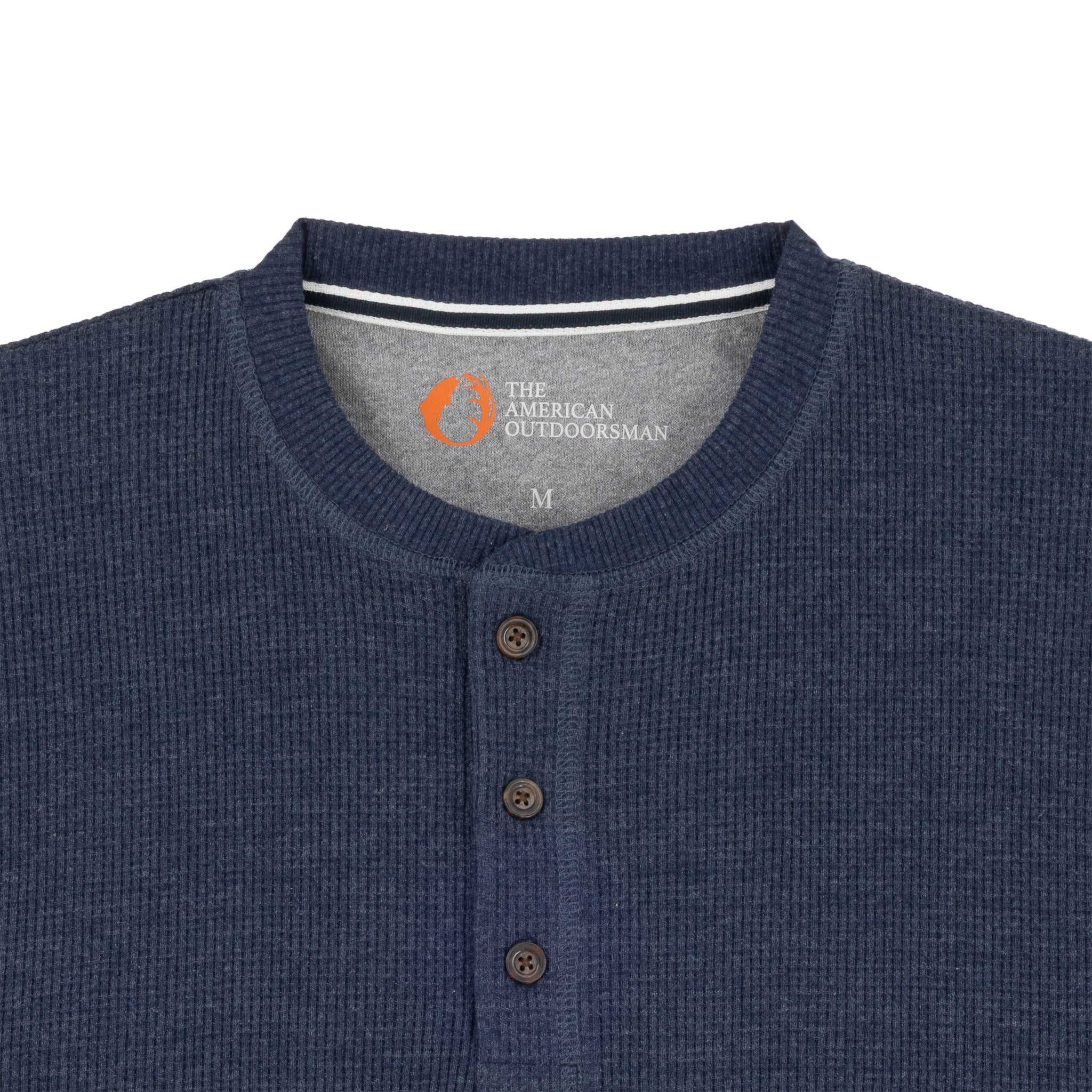 Waffle Henley Long Sleeve Shirt