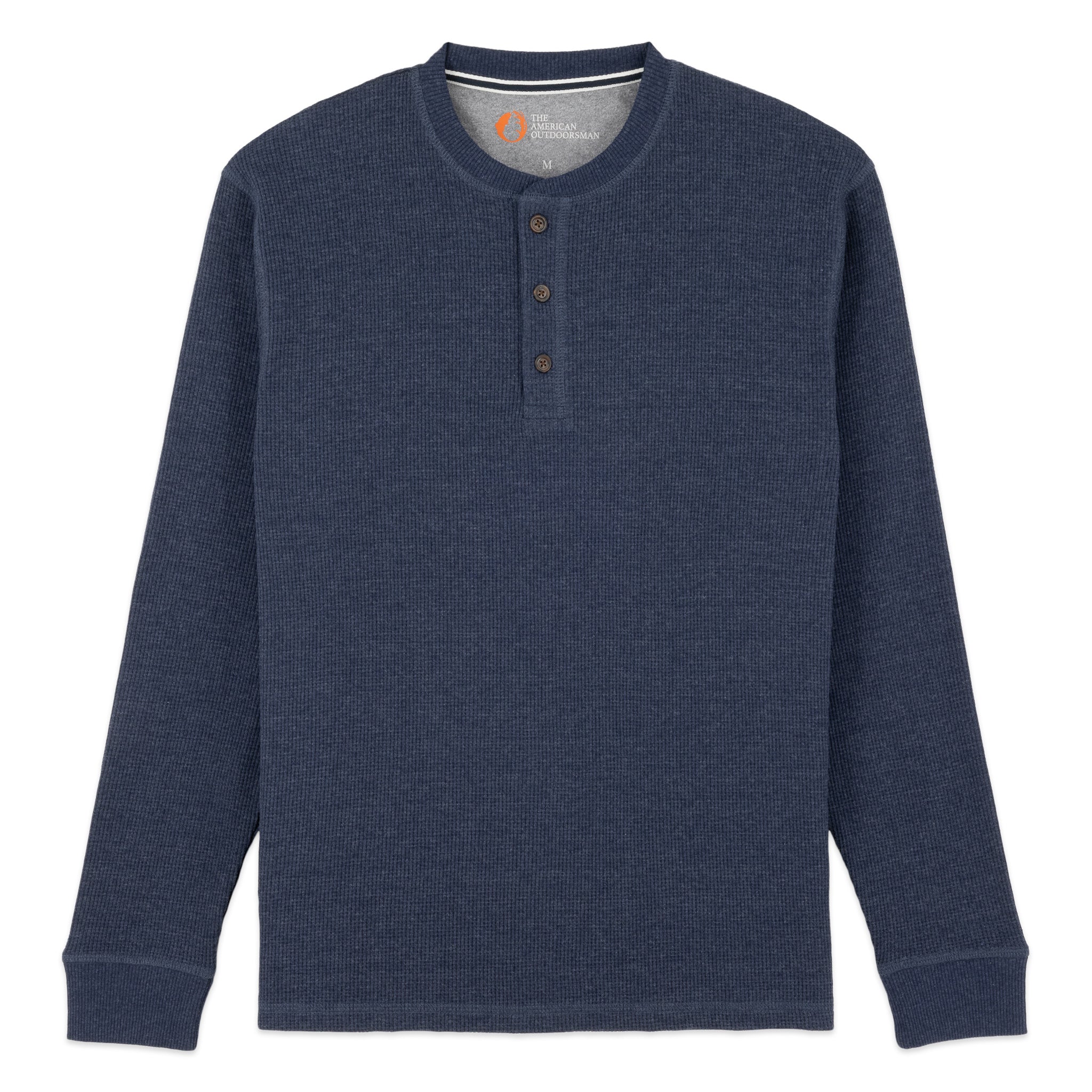 Waffle Henley Long Sleeve Shirt