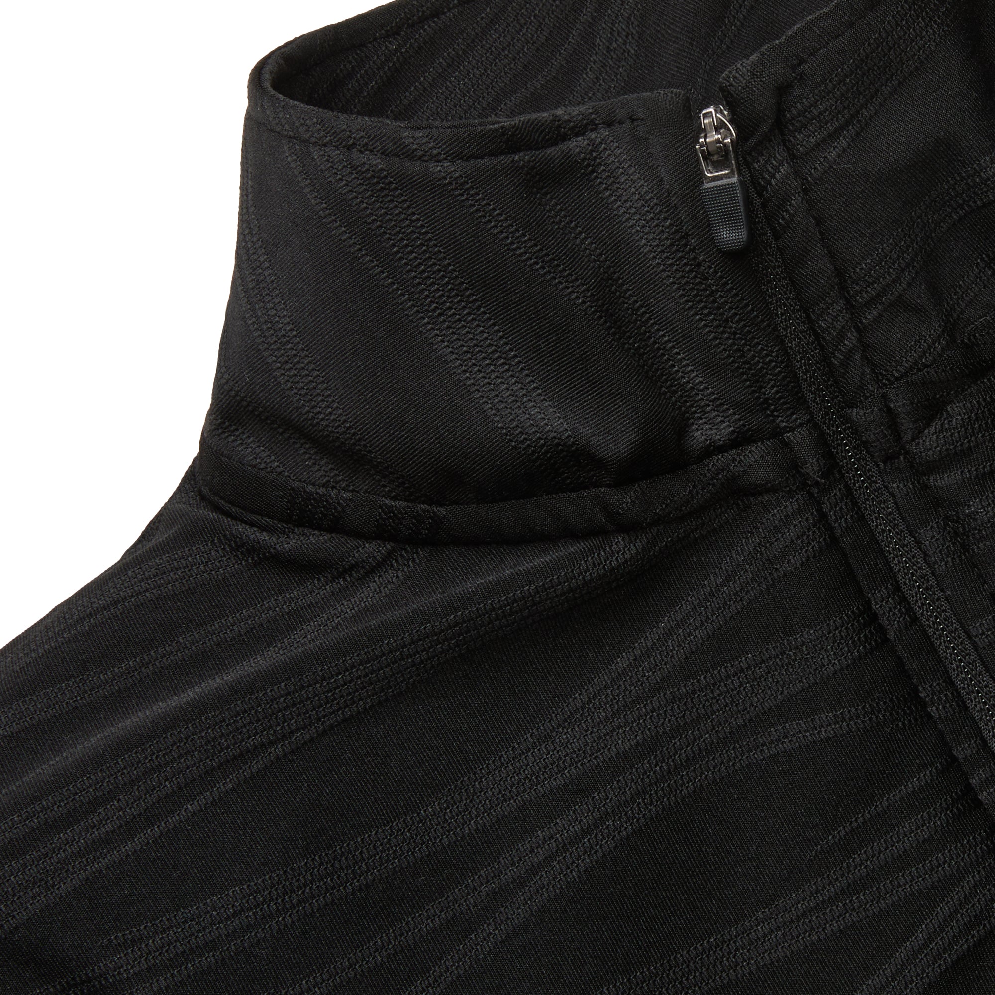 Women's Pintuck Jacquard Textured Full-Zip