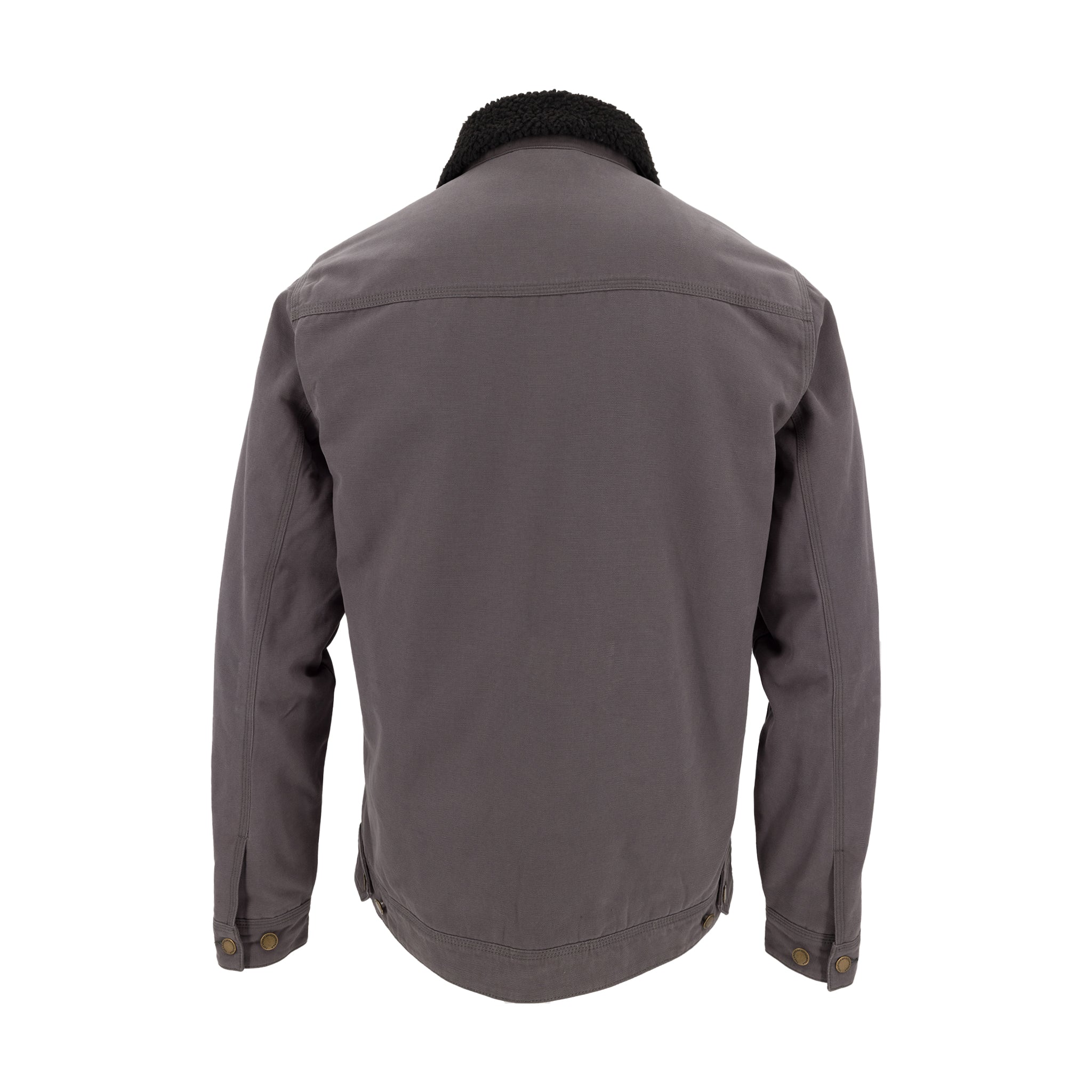 Solid Sherpa Lined Trucker Jacket