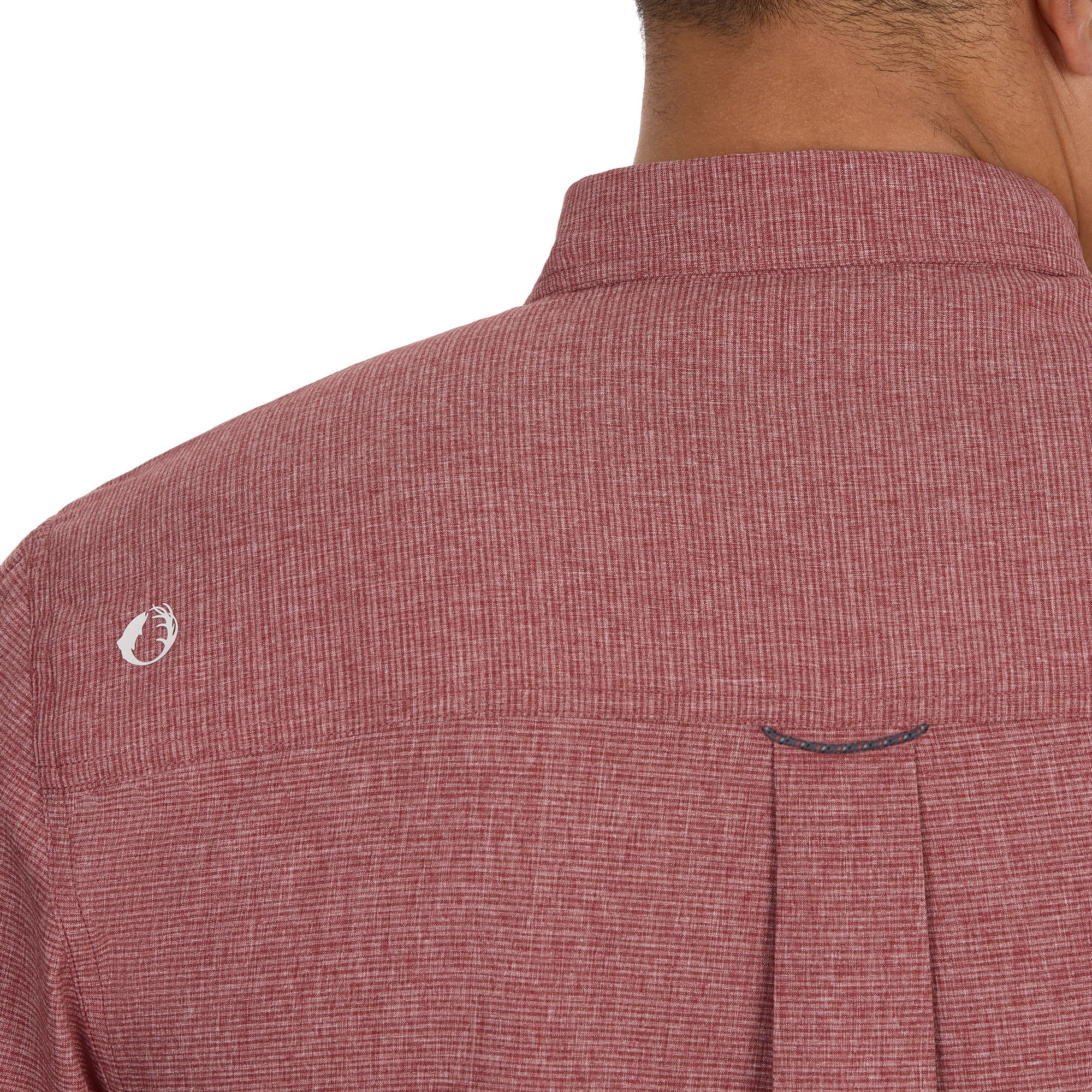 Gradient Stripe Short Sleeve Guide Shirt