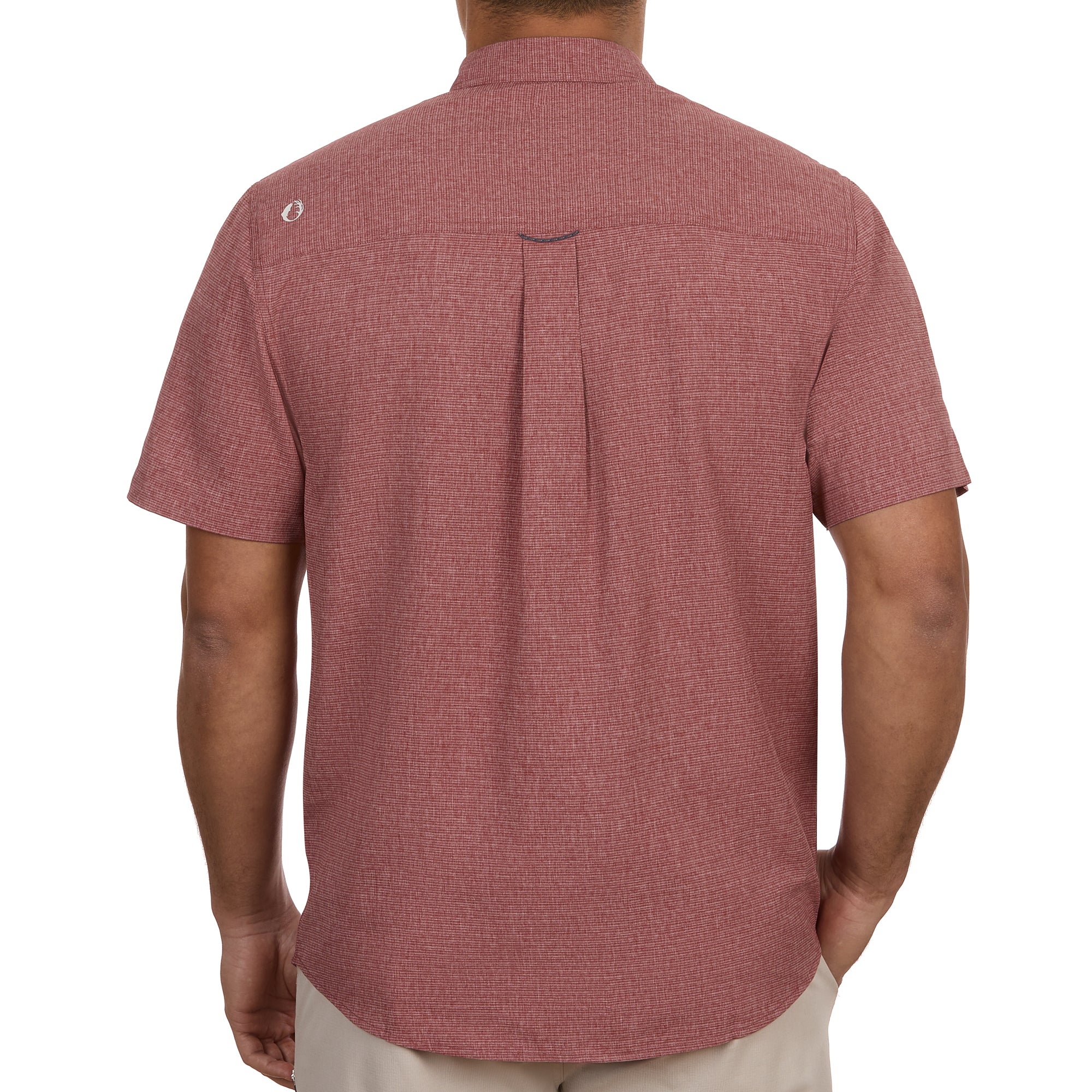 Gradient Stripe Short Sleeve Guide Shirt