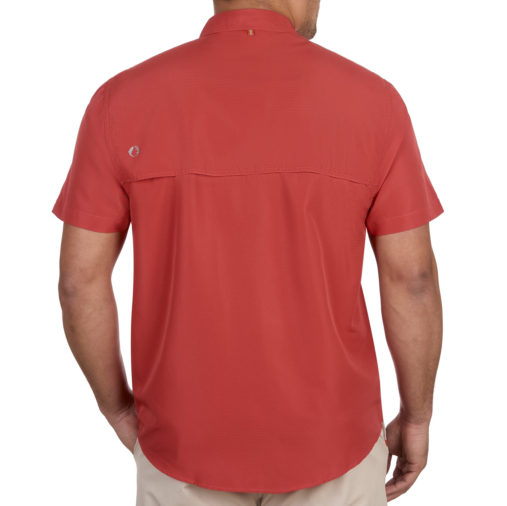 Poly Grid Ultralight Short Sleeve Fishing Shirt