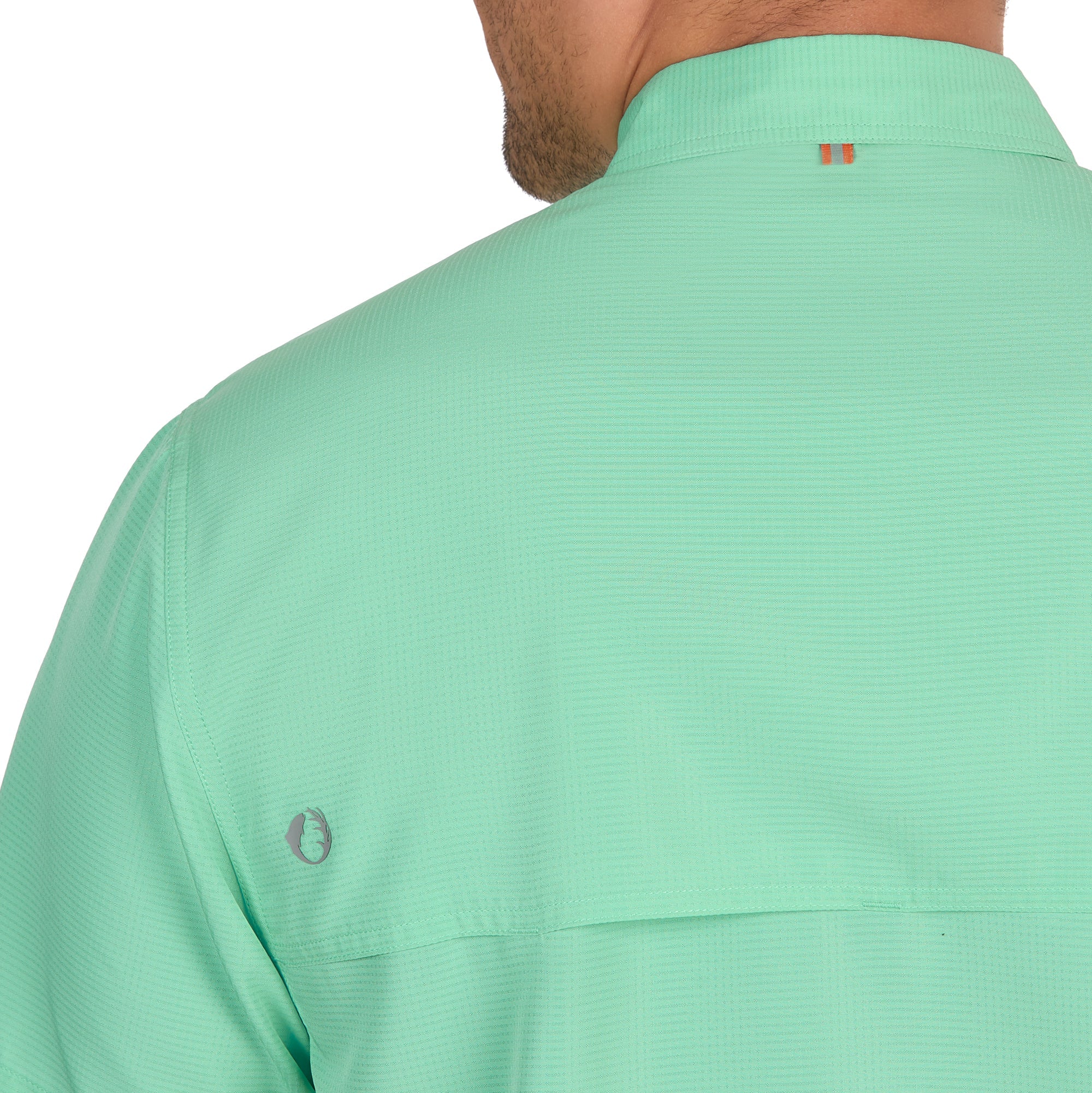 Poly Grid Ultralight Short Sleeve Fishing Shirt