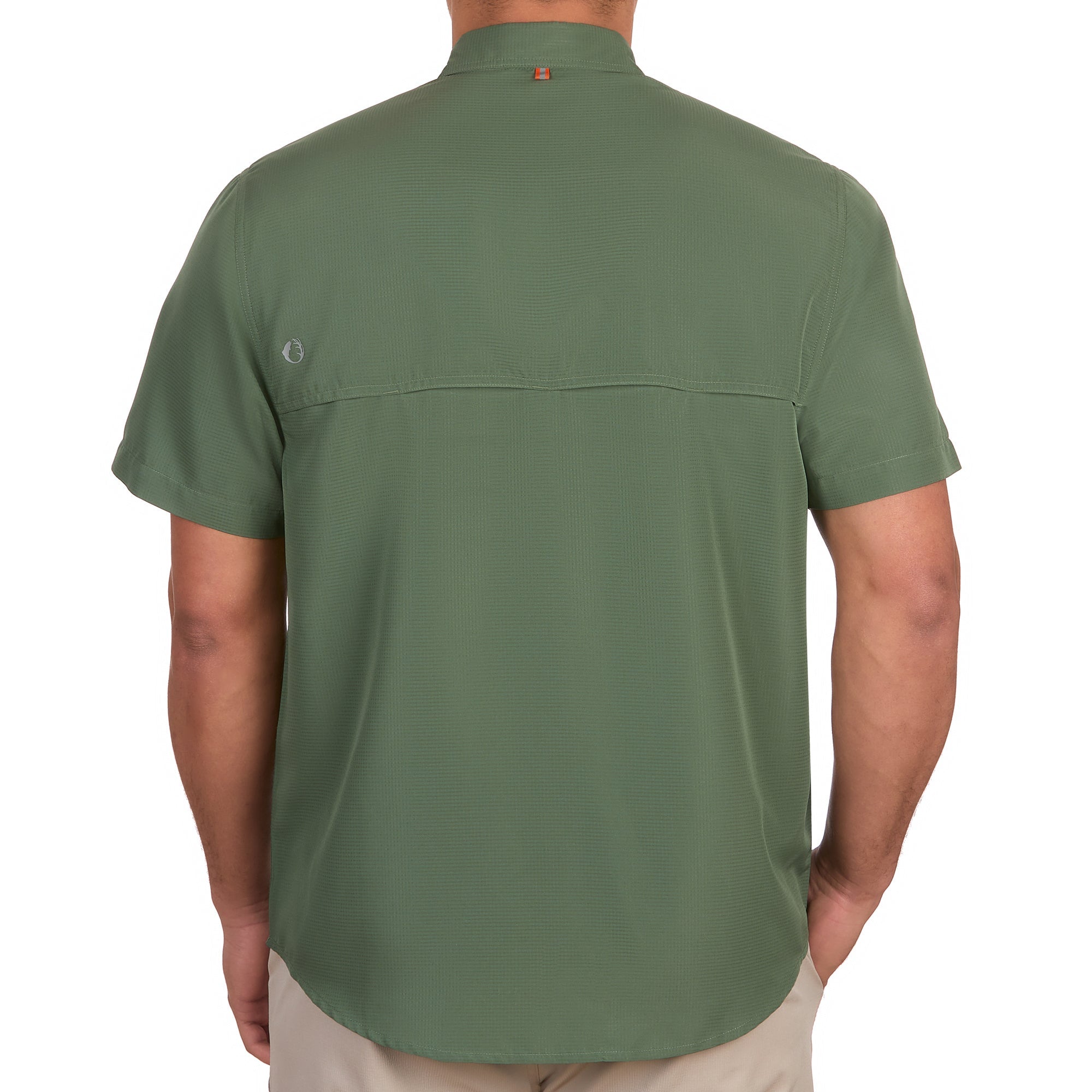 Poly Grid Ultralight Short Sleeve Fishing Shirt