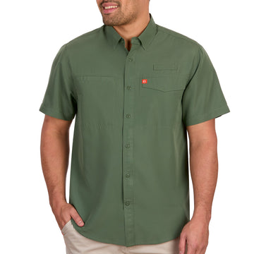 Poly Grid Ultralight Short Sleeve Fishing Shirt
