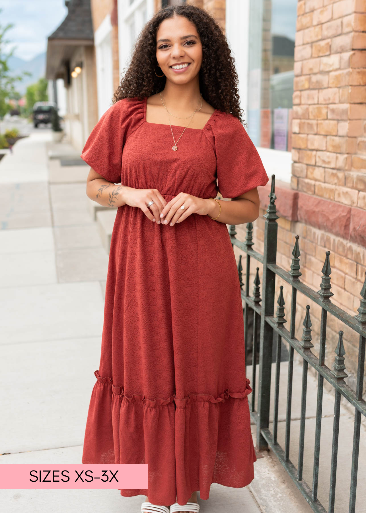 Alice Rust Dress