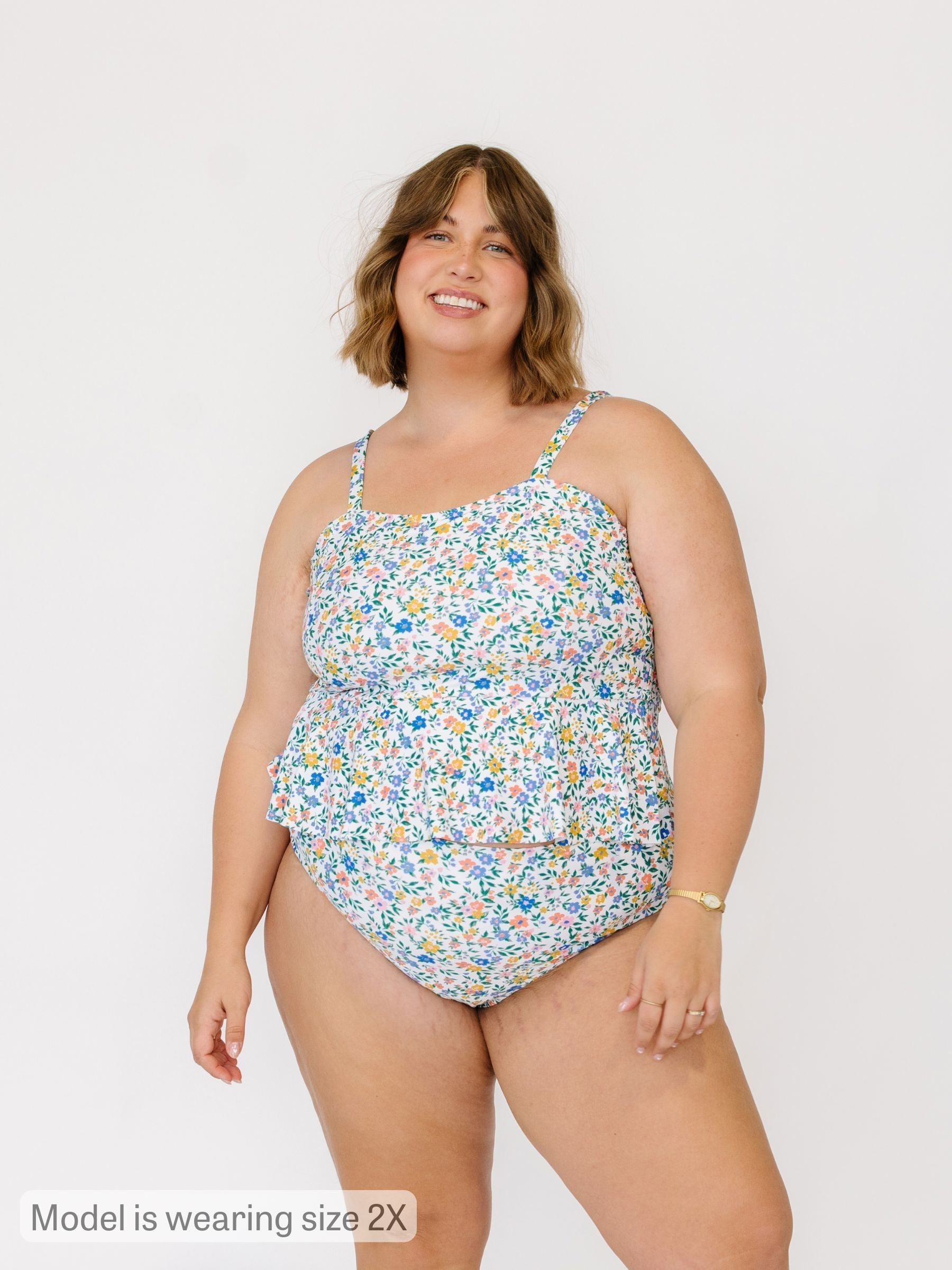 Calico Peplum