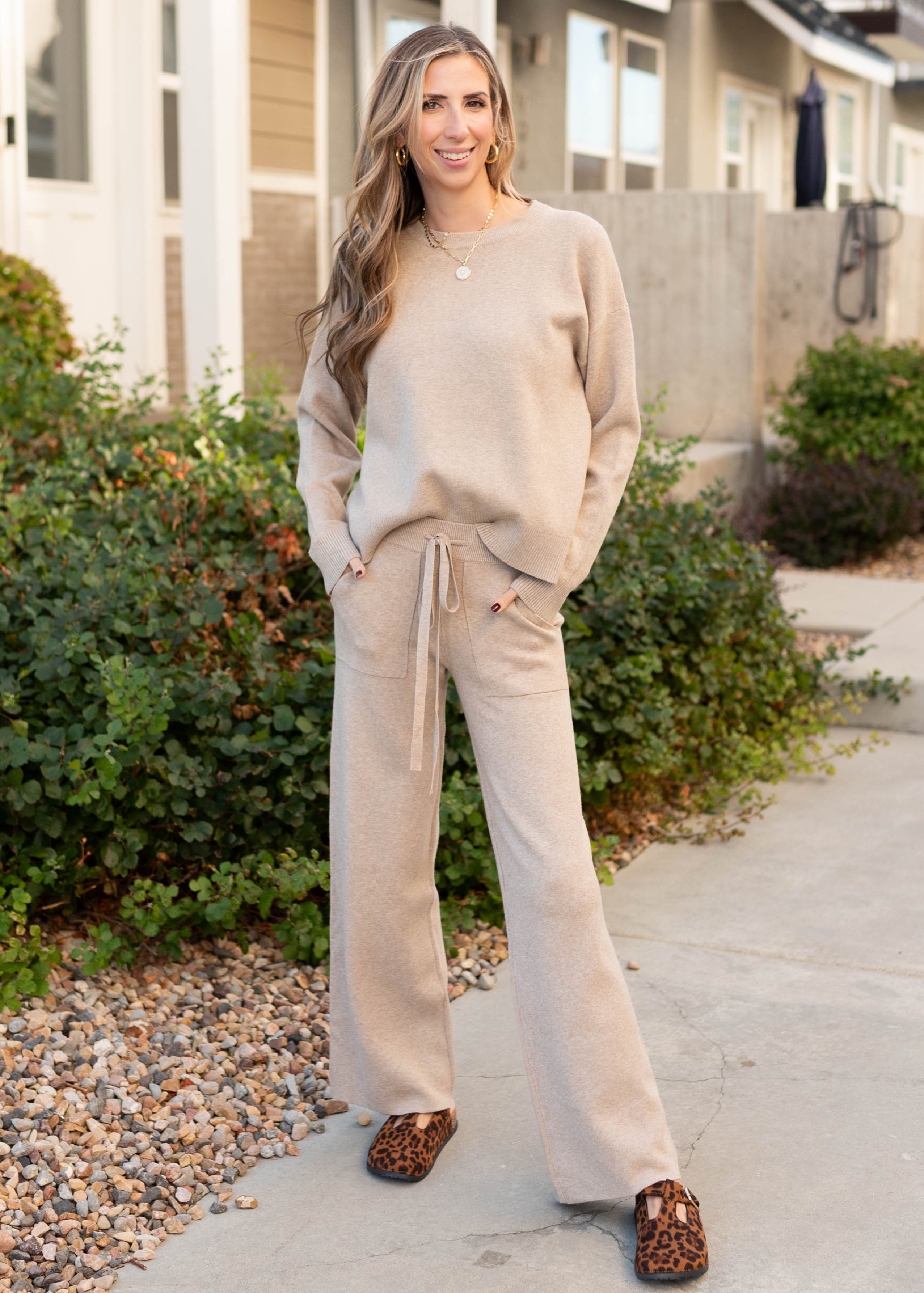 Lexi Taupe Pants