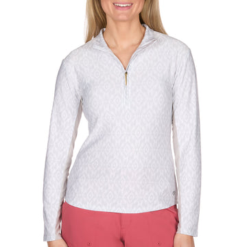 Women's Sun Protection Quarter-Zip Pullover