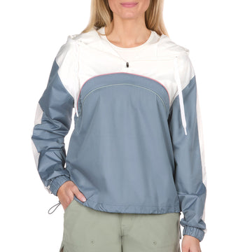 Women's Half-Zip Cropped Ultralight Windbreaker