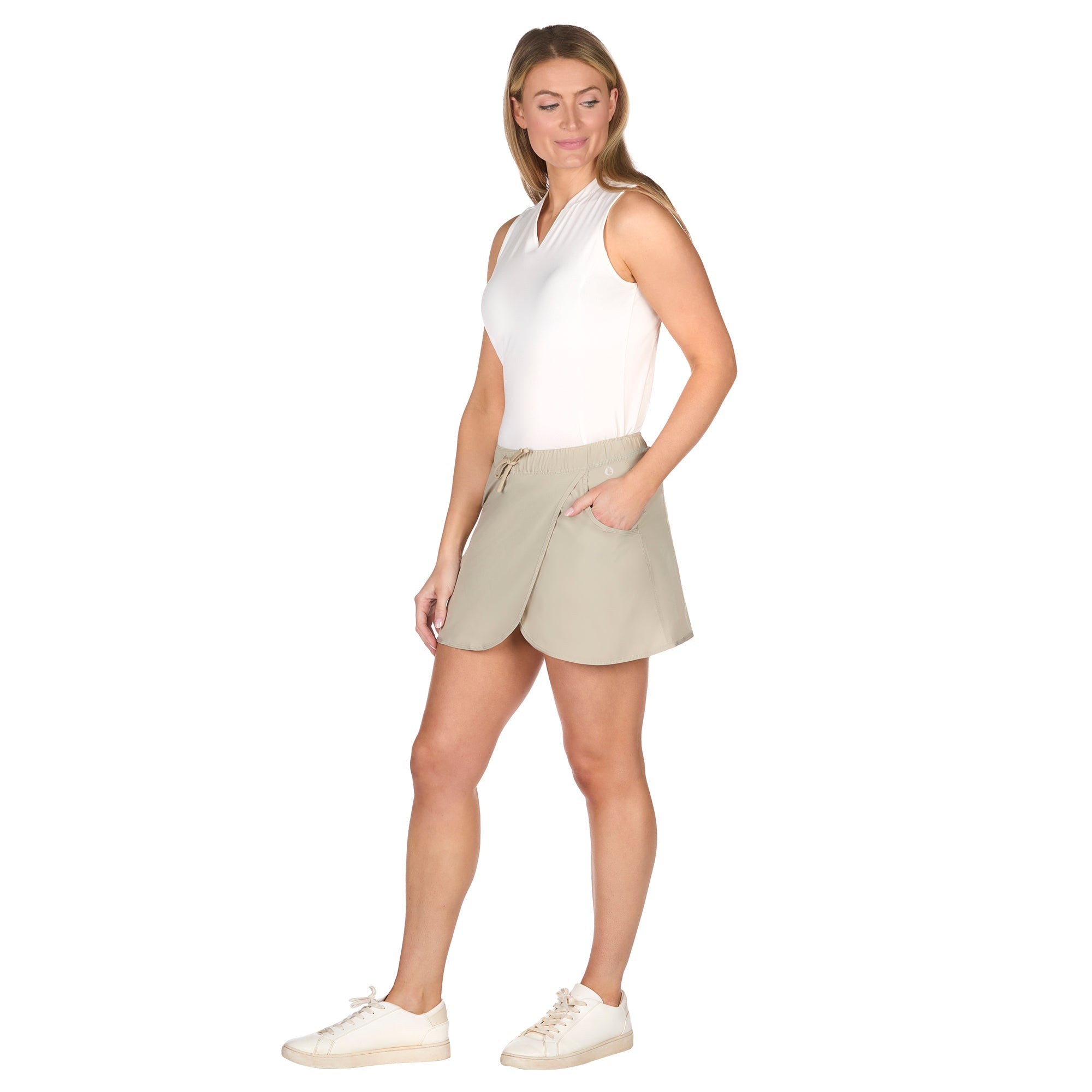 Women's Casual Skort With Pockets