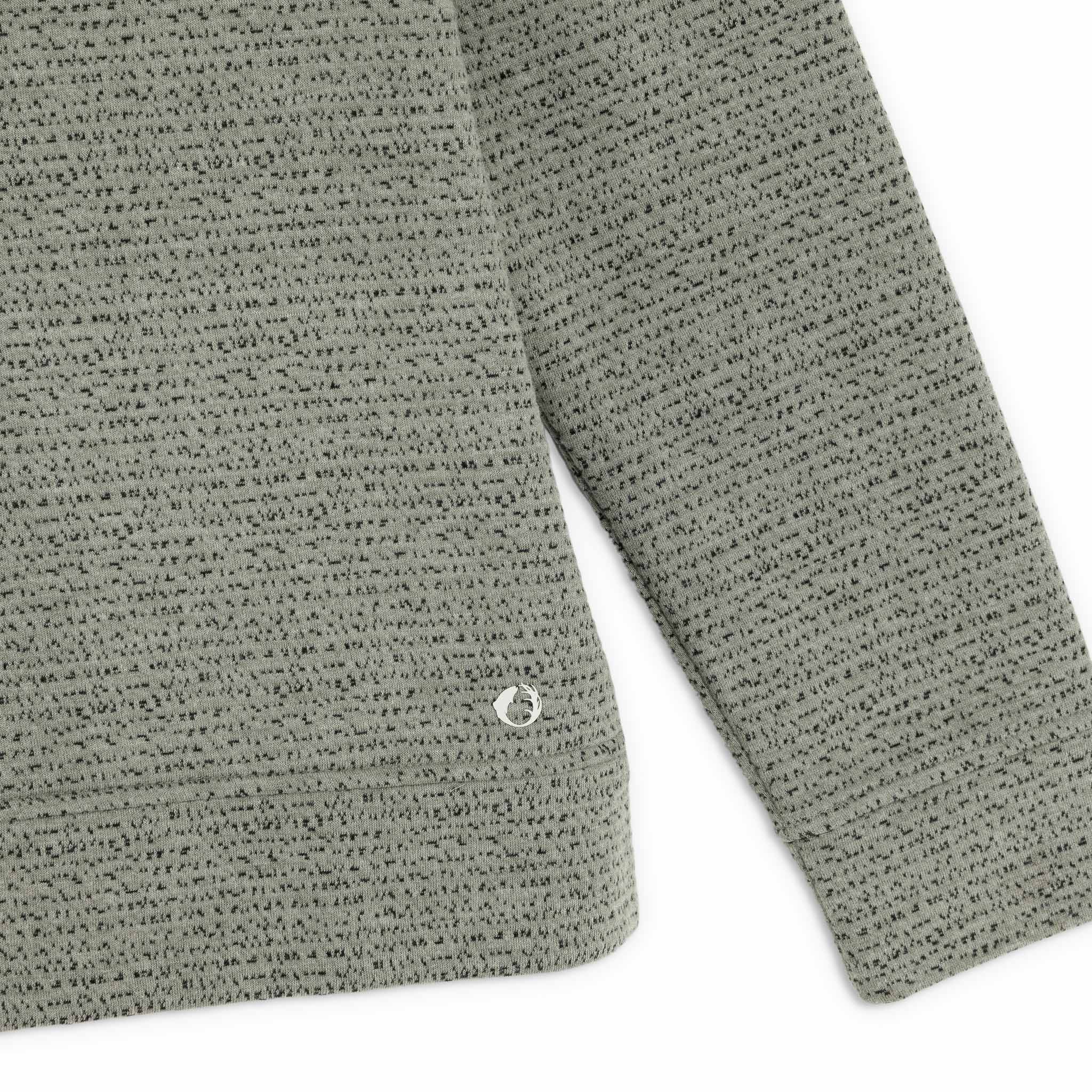 Women's Mock Neck Jacquard Pullover