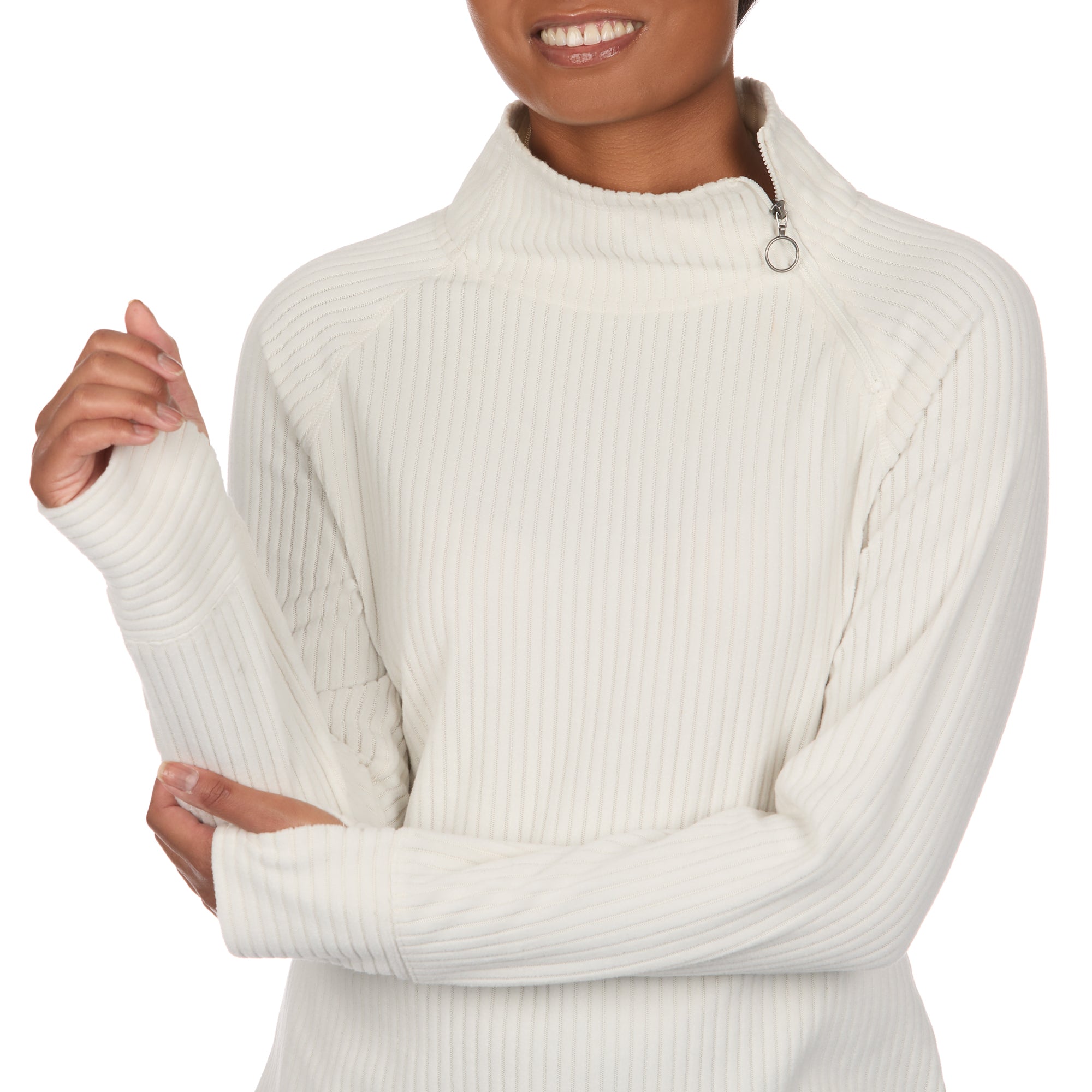 Women's Ottoman Stripe Pullover