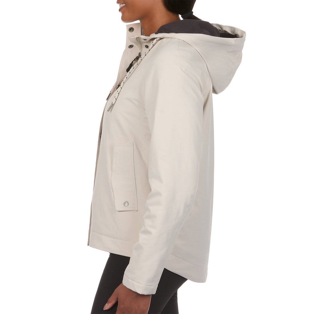 Women's Water Repellent Taslon Hooded Jacket