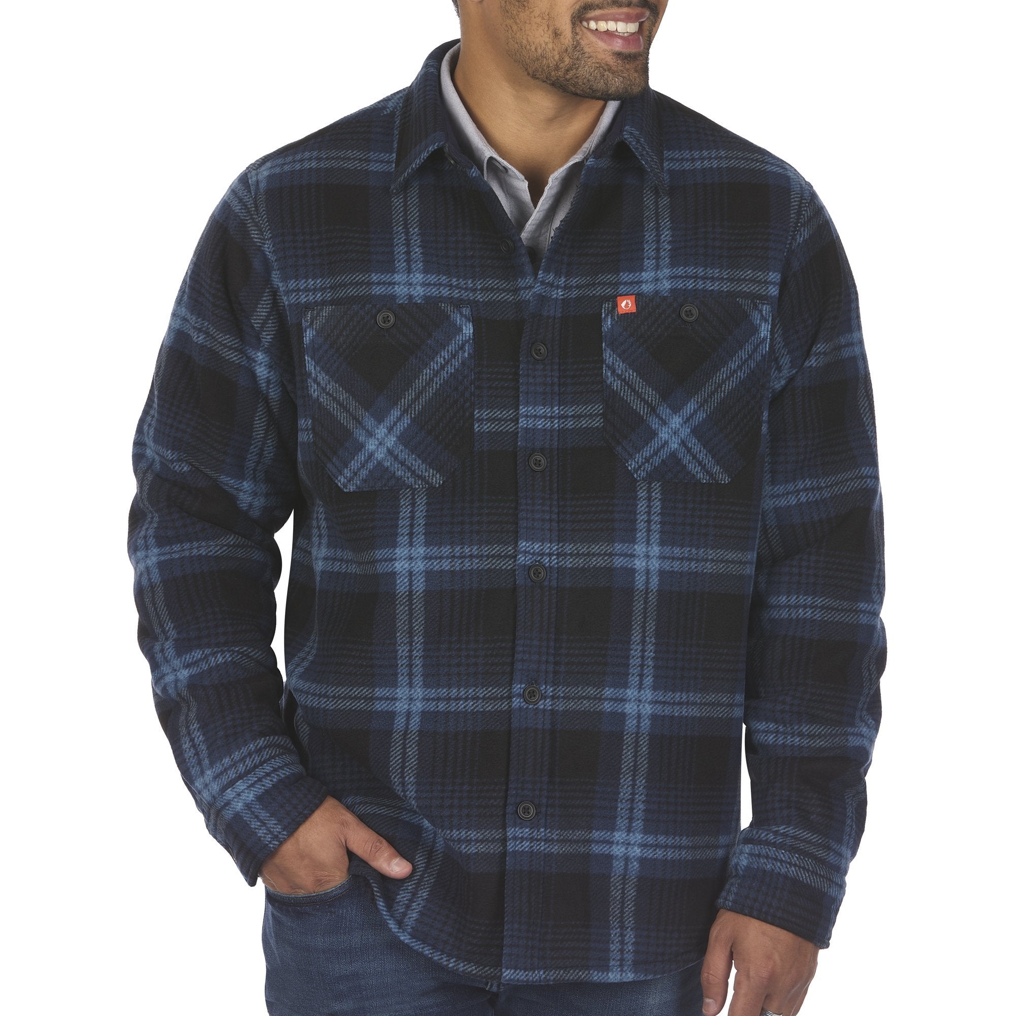Double Fleece Shirt Jacket
