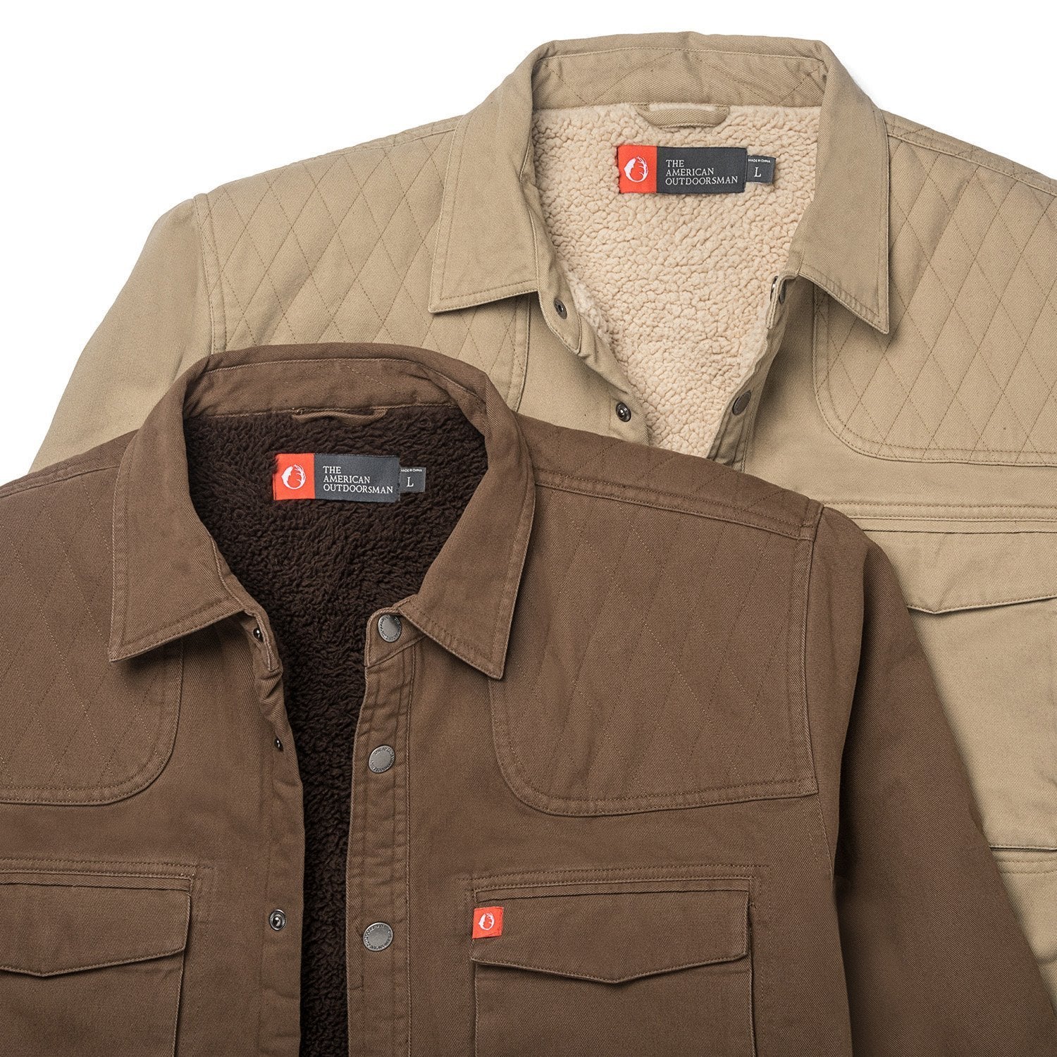 Marksman Sherpa Lined Twill Shirt Jacket