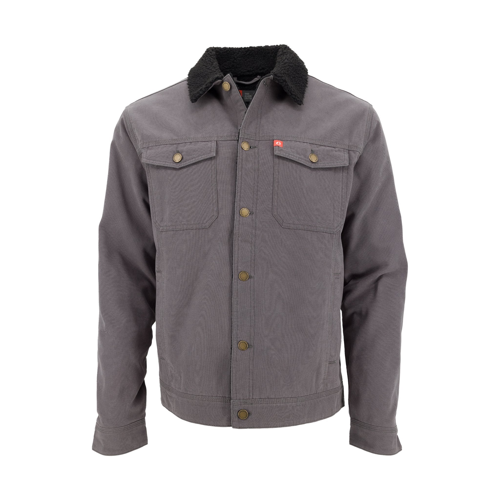 Solid Sherpa Lined Trucker Jacket