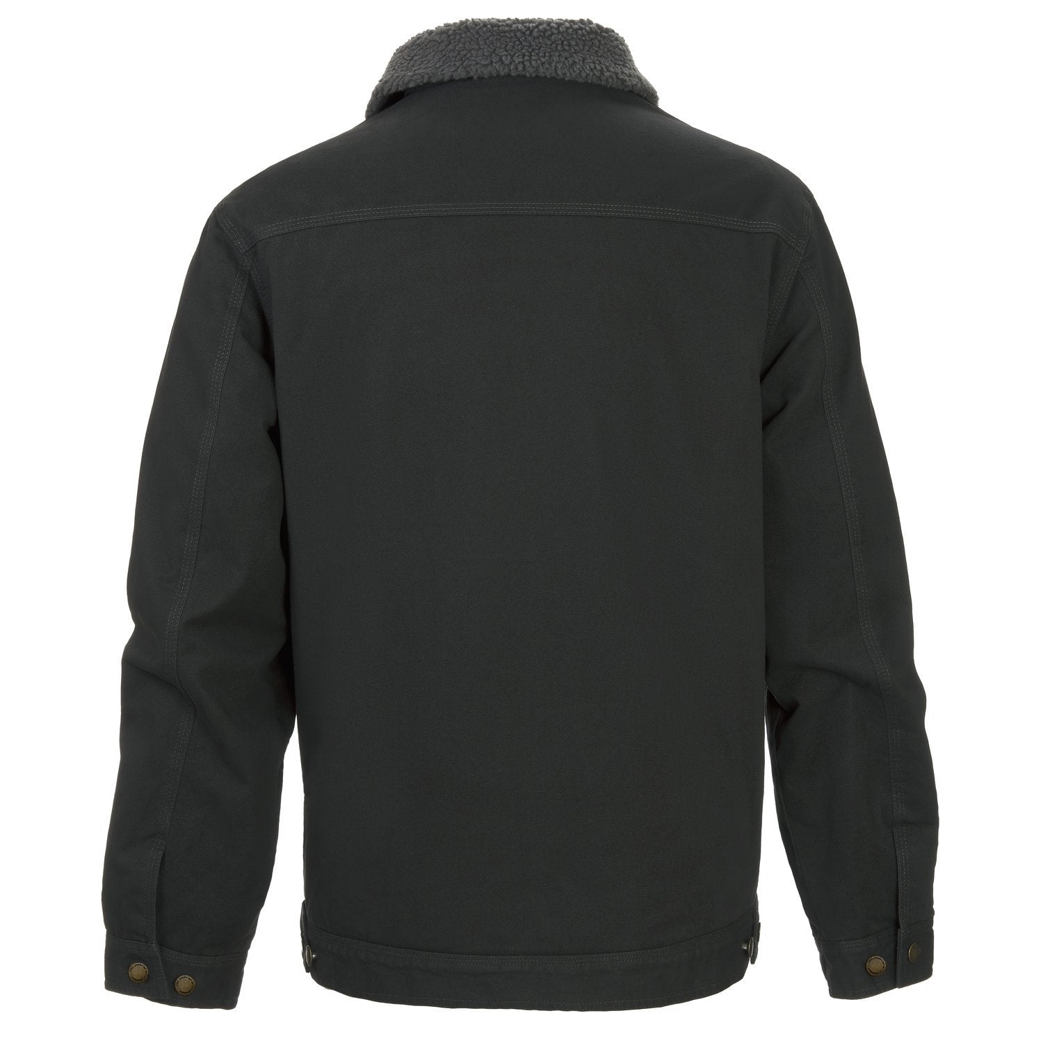 Solid Sherpa Lined Trucker Jacket