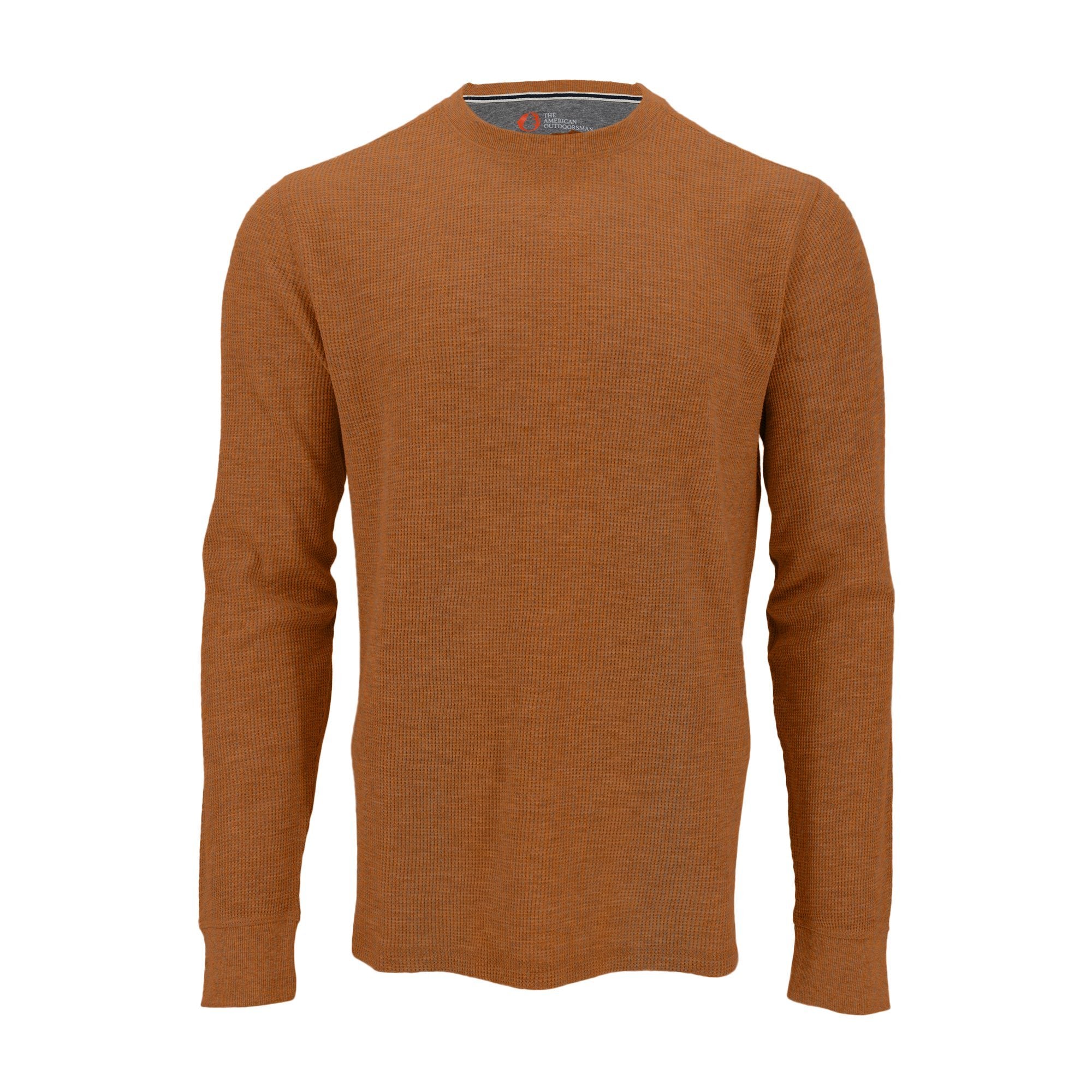 Waffle Knit Thermal Crewneck Shirt
