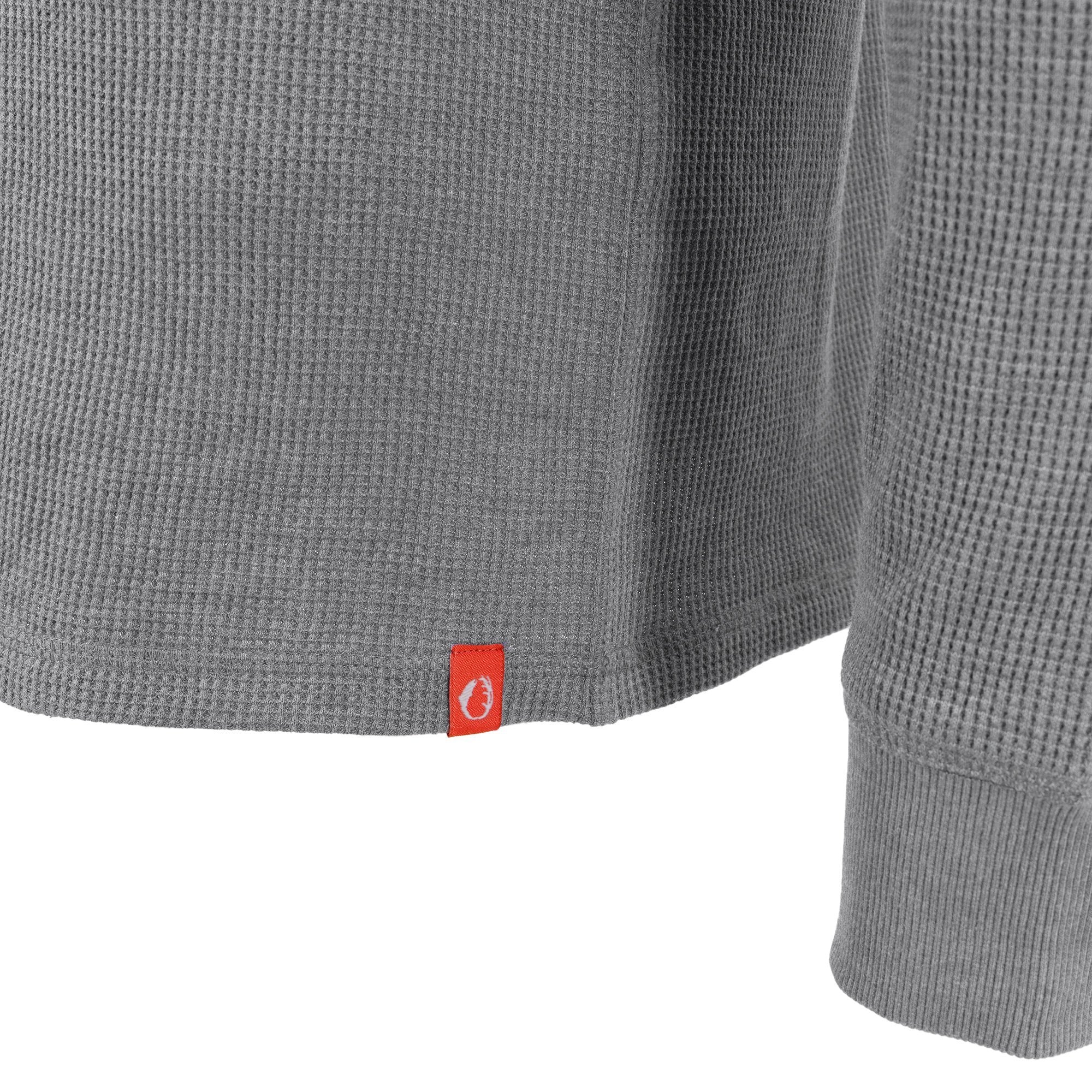 Waffle Knit Thermal Crewneck Shirt