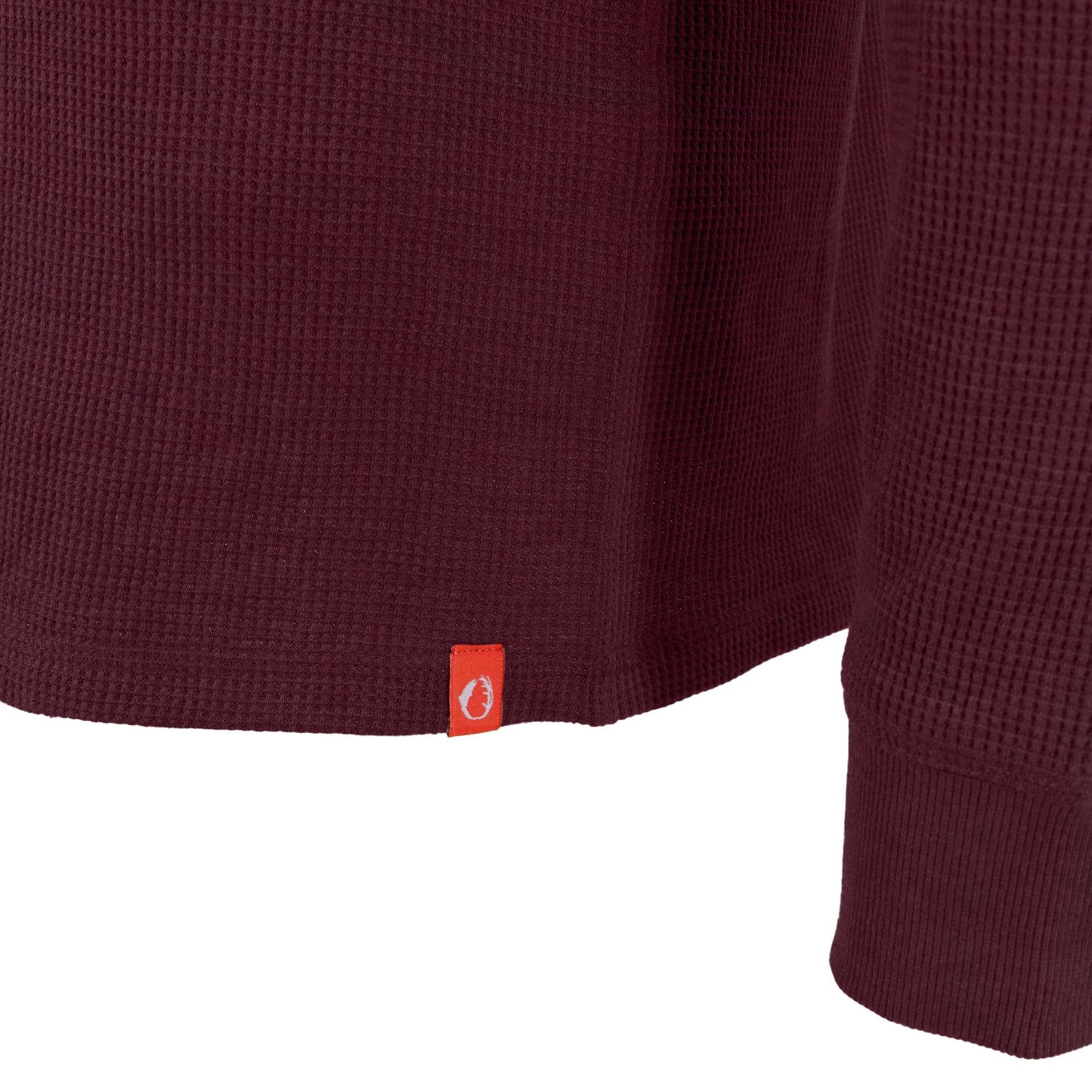 Waffle Knit Thermal Crewneck Shirt